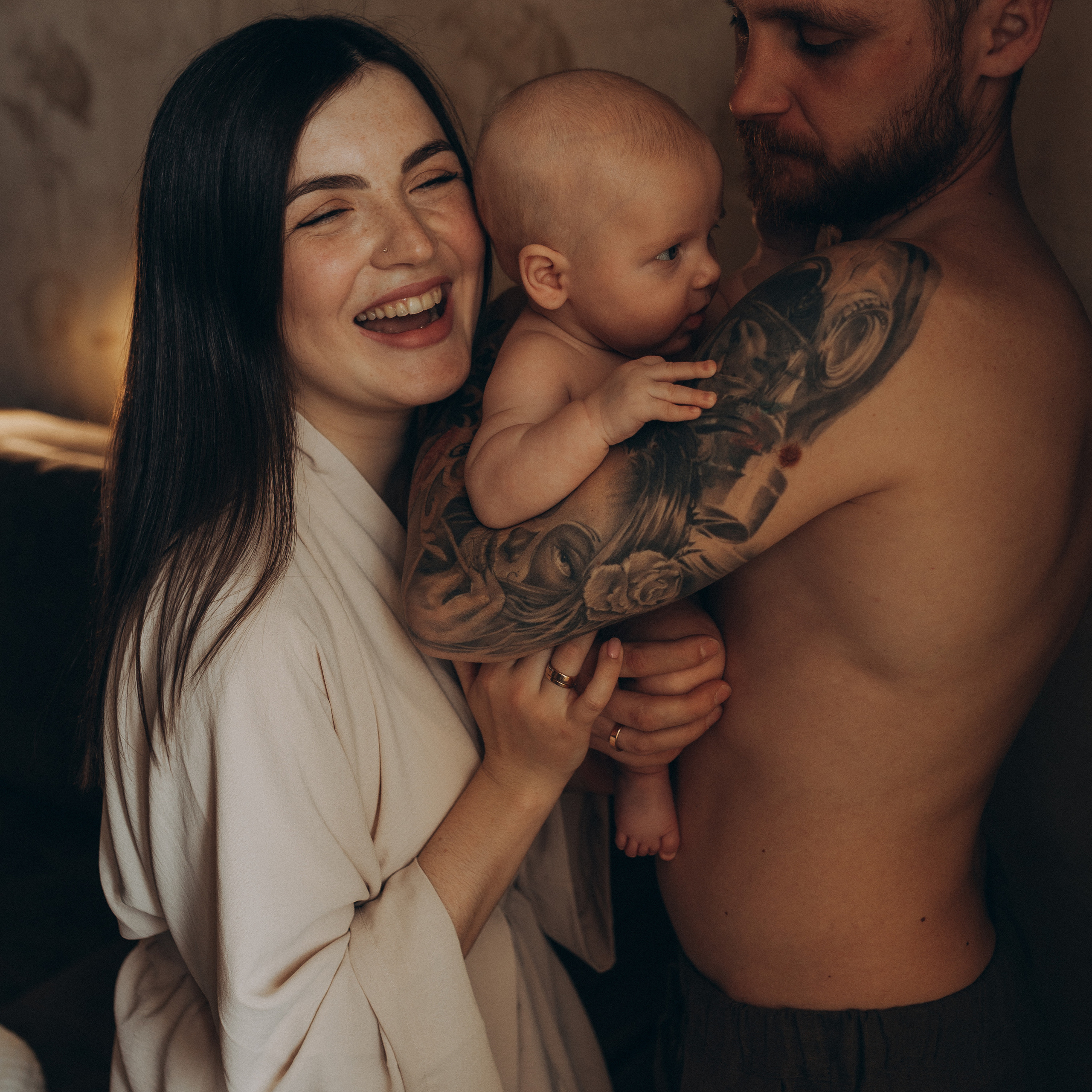 Настя, Саша и Ванюша. Фотограф Катя Курк семейная lifestyle фотография