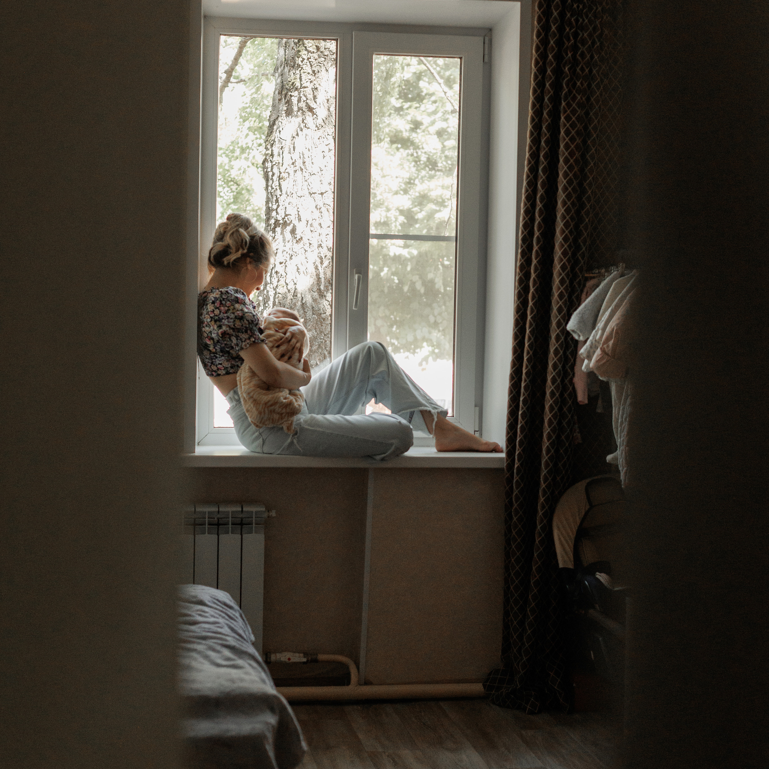 Про Стешу и родителей. Фотограф Катя Курк семейная lifestyle фотография