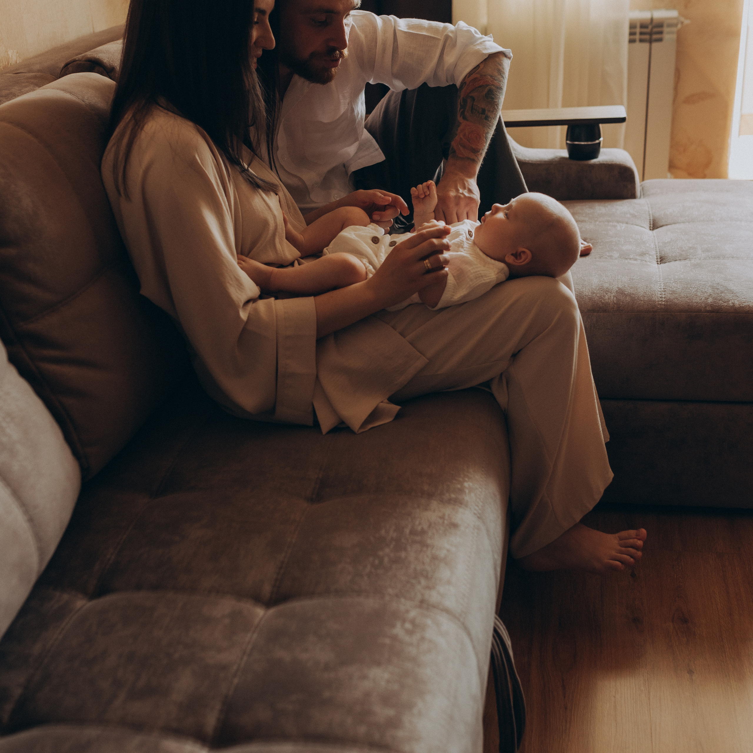 Настя, Саша и Ванюша. Фотограф Катя Курк семейная lifestyle фотография