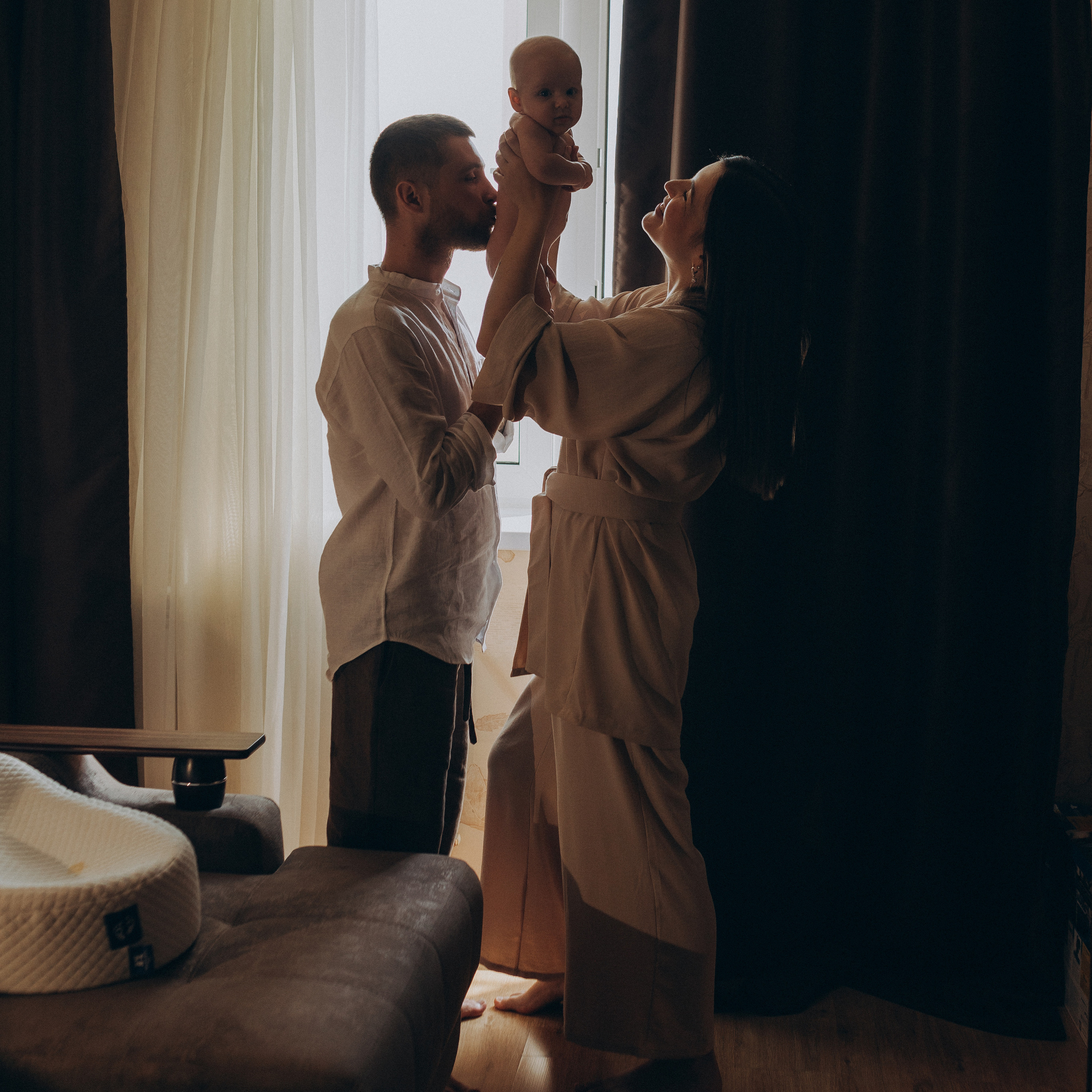 Настя, Саша и Ванюша. Фотограф Катя Курк семейная lifestyle фотография