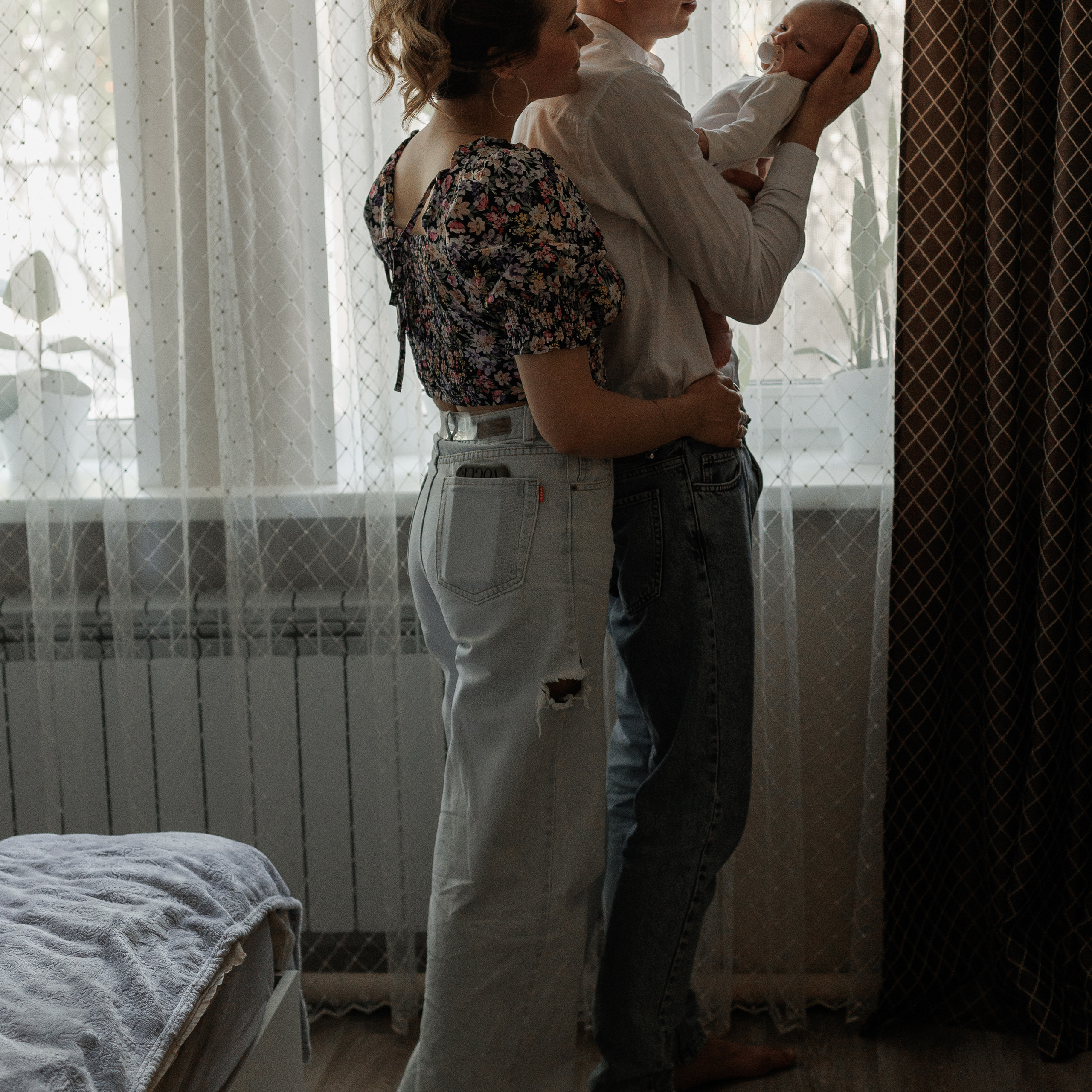 Про Стешу и родителей. Фотограф Катя Курк семейная lifestyle фотография