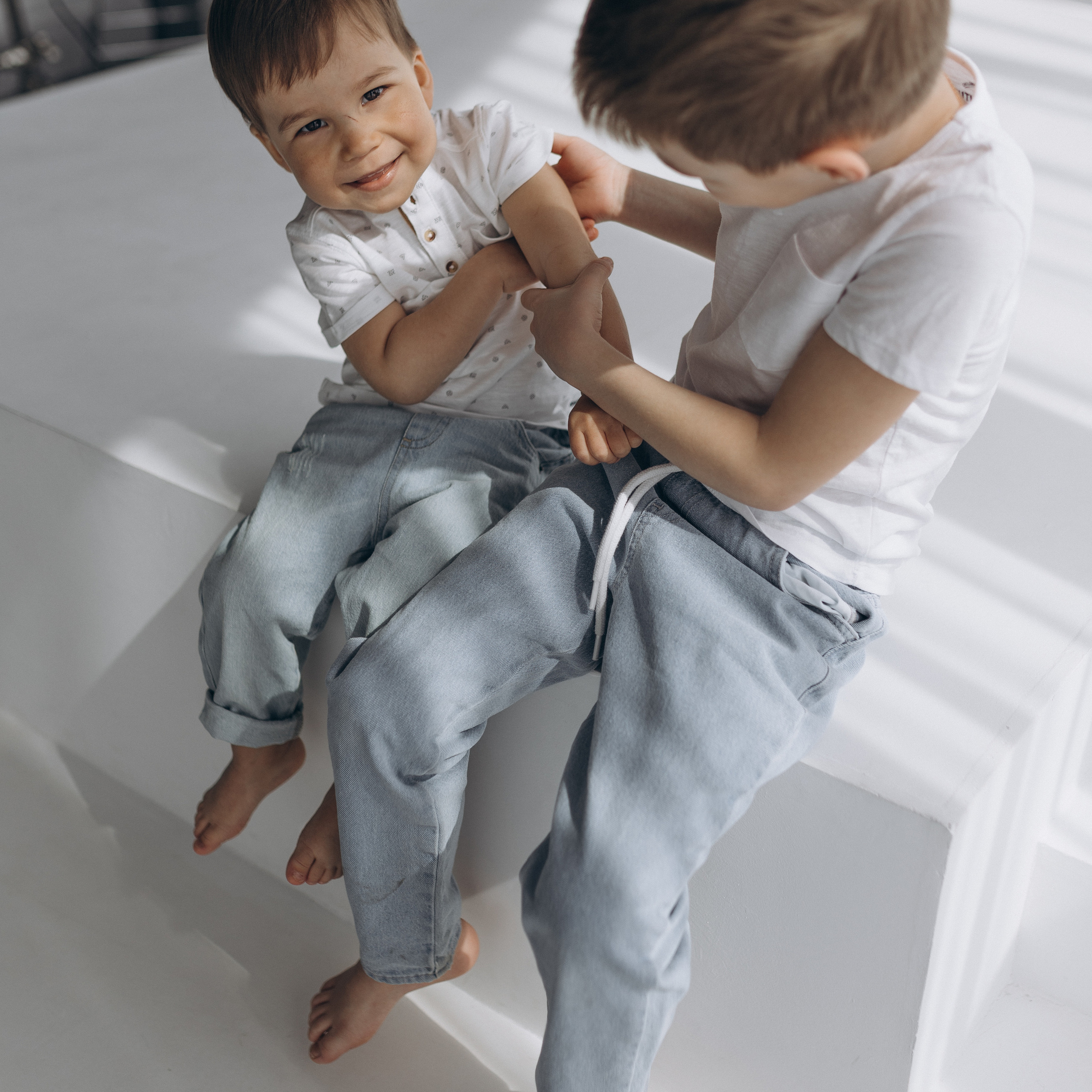 Маша и ее медвежата. Фотограф Катя Курк семейная lifestyle фотография