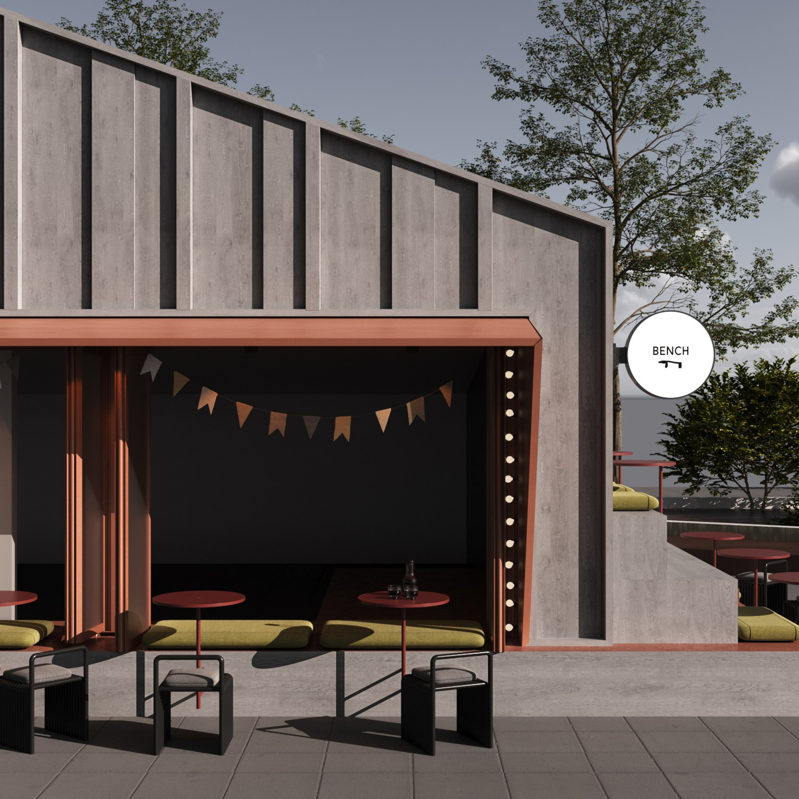 173. Cafe Krasnogorsk \ Фасад