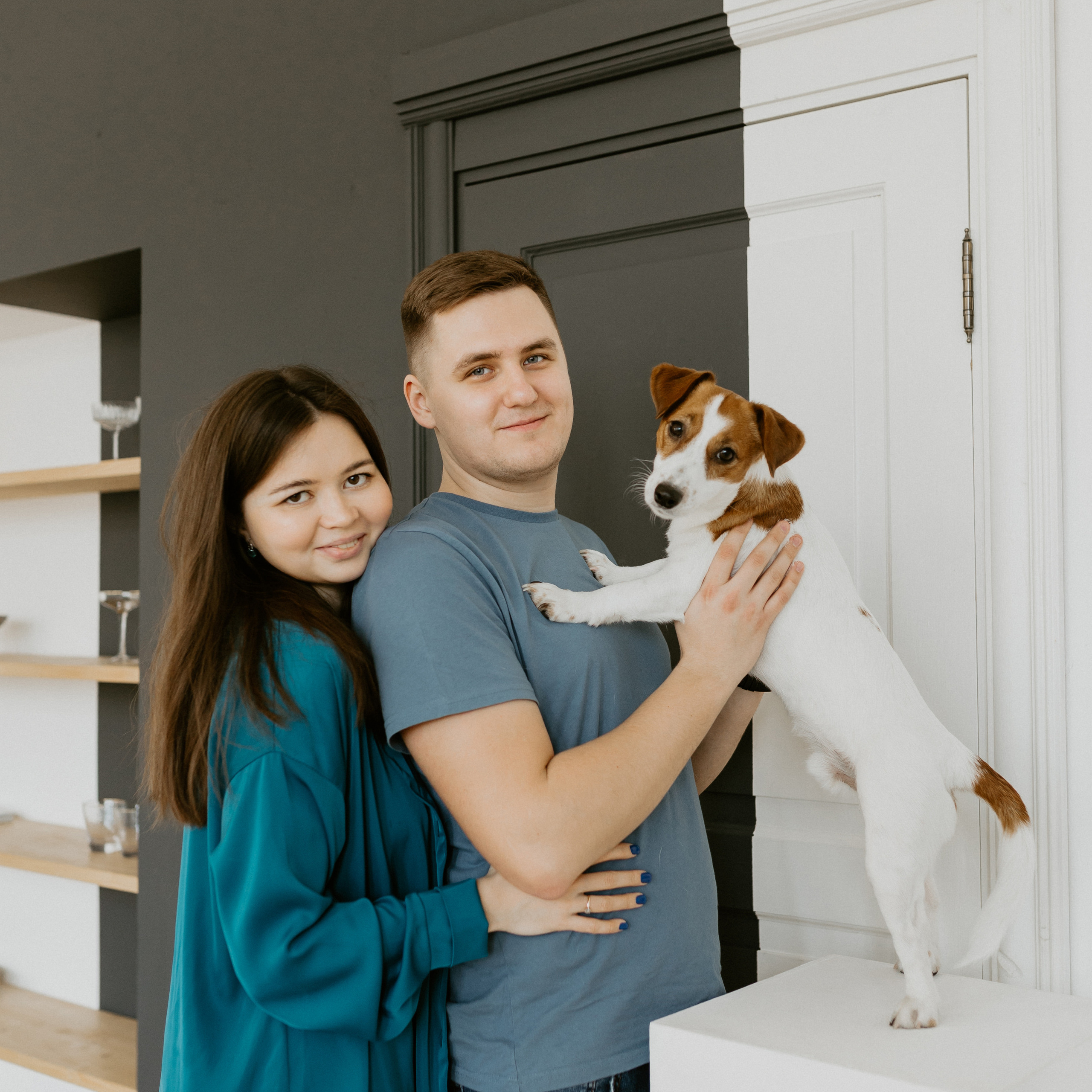 Счастливый мокрый нос