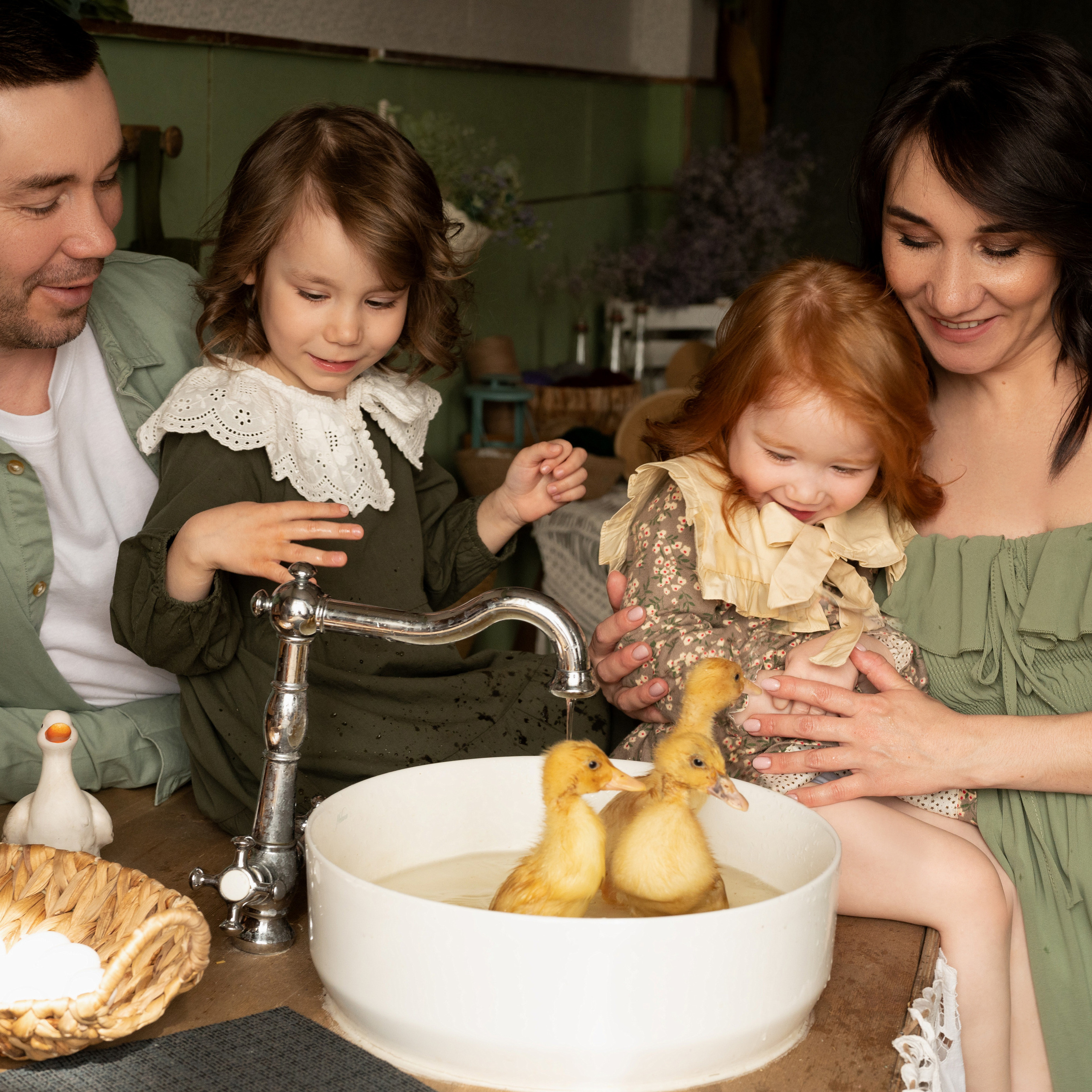 семейные съемки в фотостудии «Рояль»