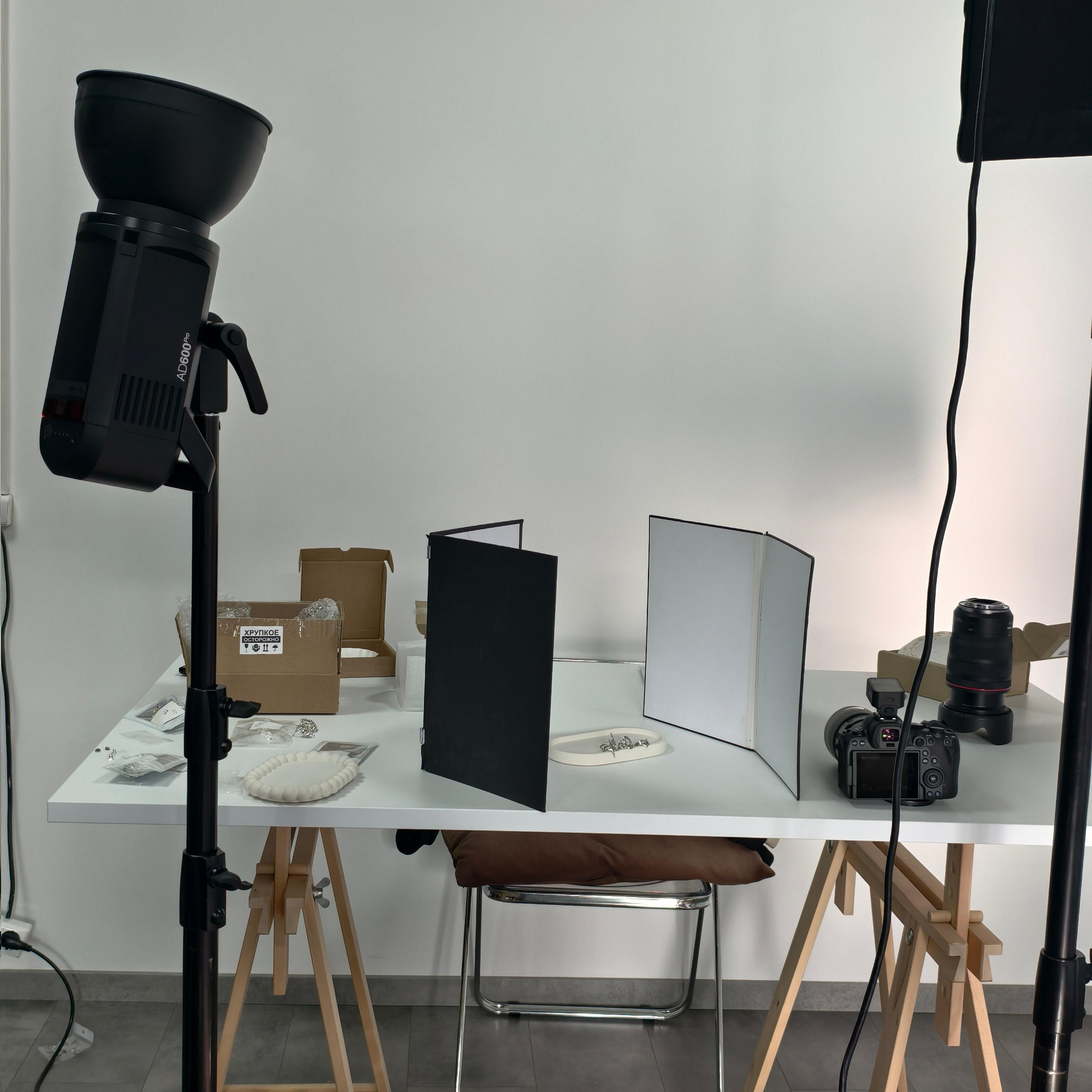 Аренда фотостудии для предметной съёмки в СПб