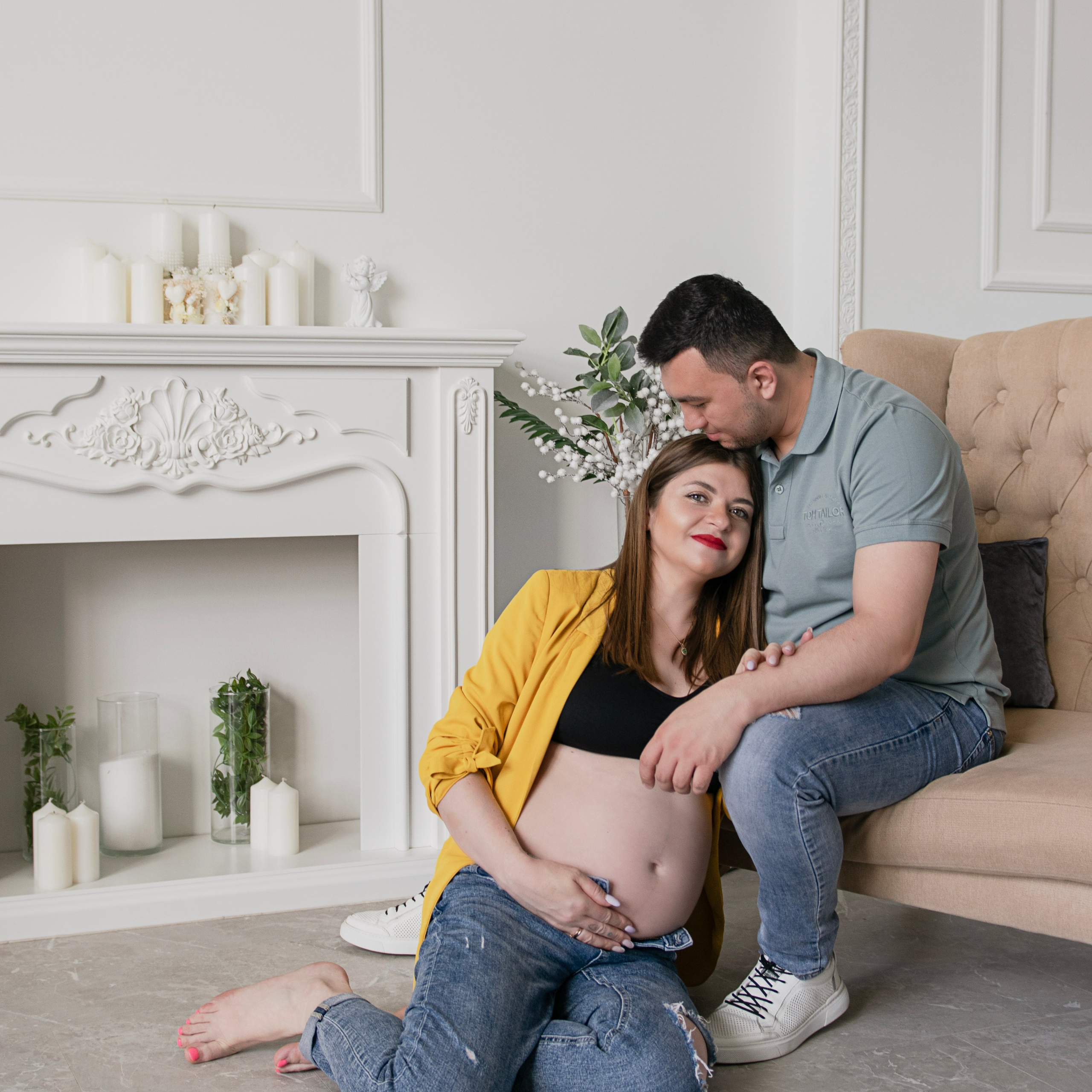 БЕРЕМЕННОСТЬ / В ОЖИДАНИИ ЧУДА. Фотограф Лара Рязанцева