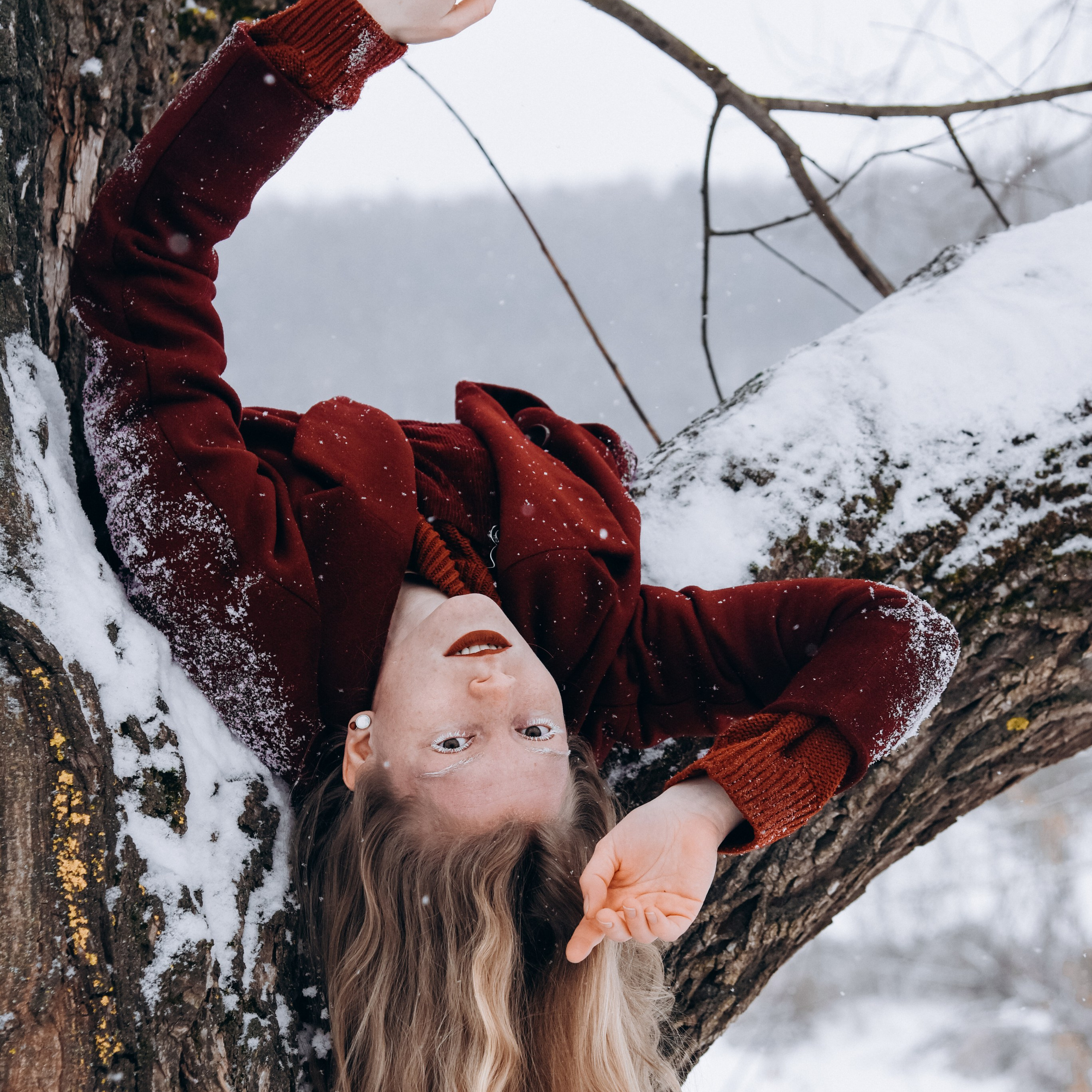 Маша Зима улица. ФОТОГРАФ СЕРГЕЕВА МАРИЯ
