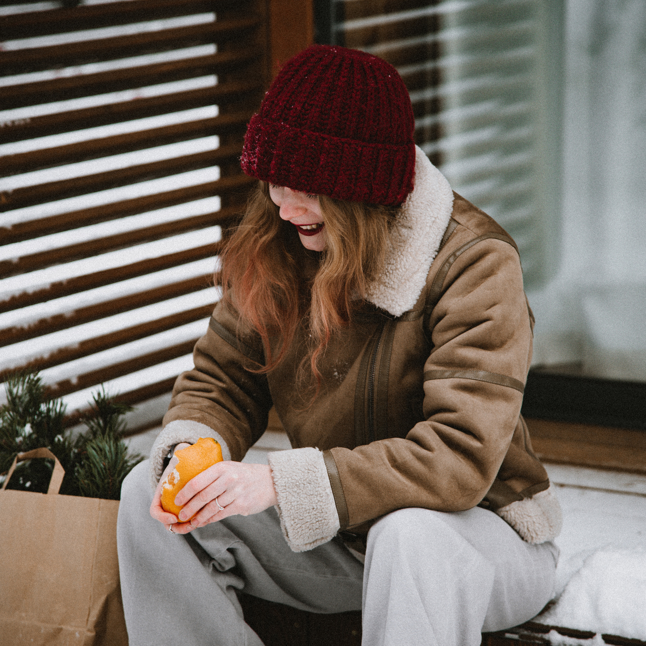 Зима — Маша. ФОТОГРАФ СЕРГЕЕВА МАРИЯ