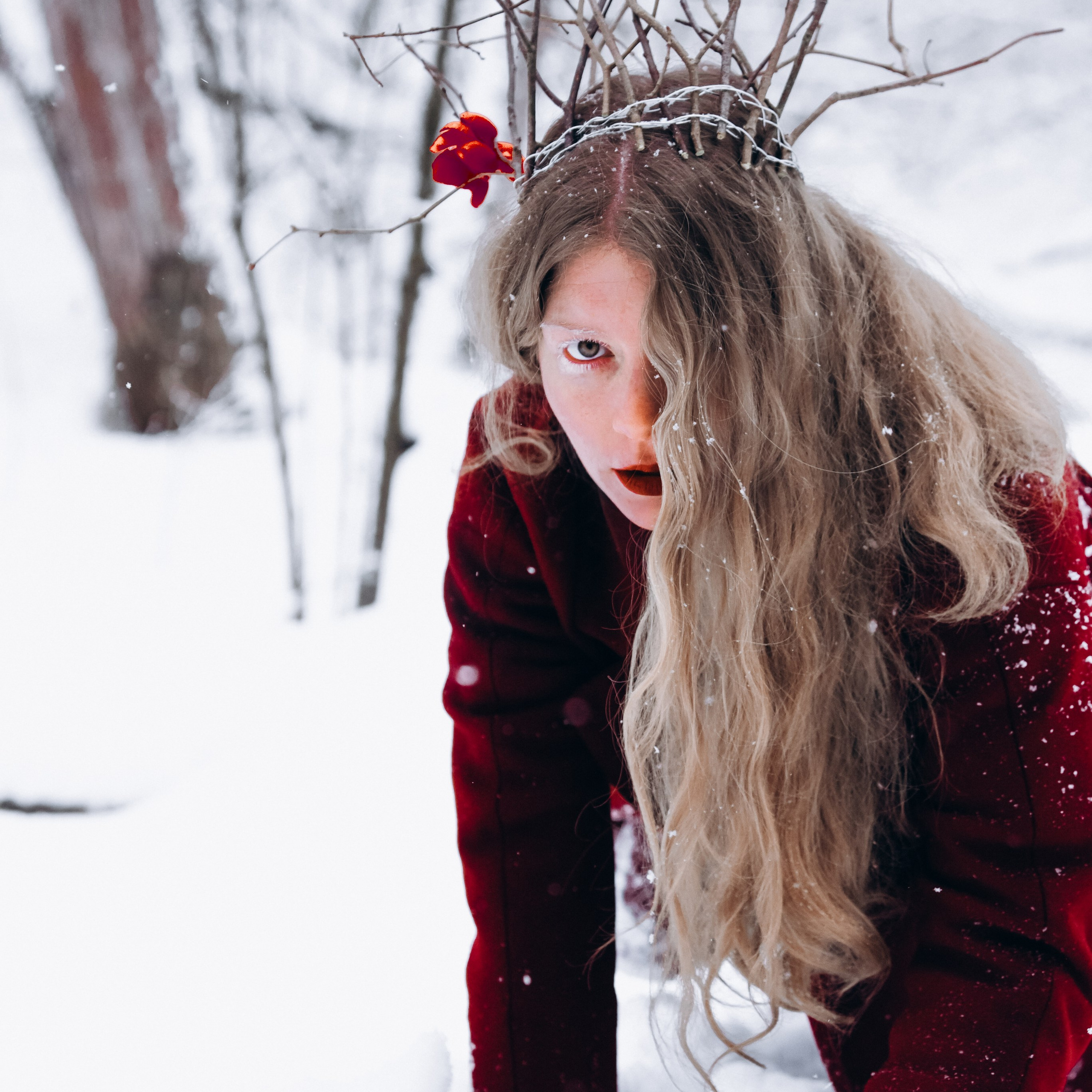 Маша Зима улица. ФОТОГРАФ СЕРГЕЕВА МАРИЯ