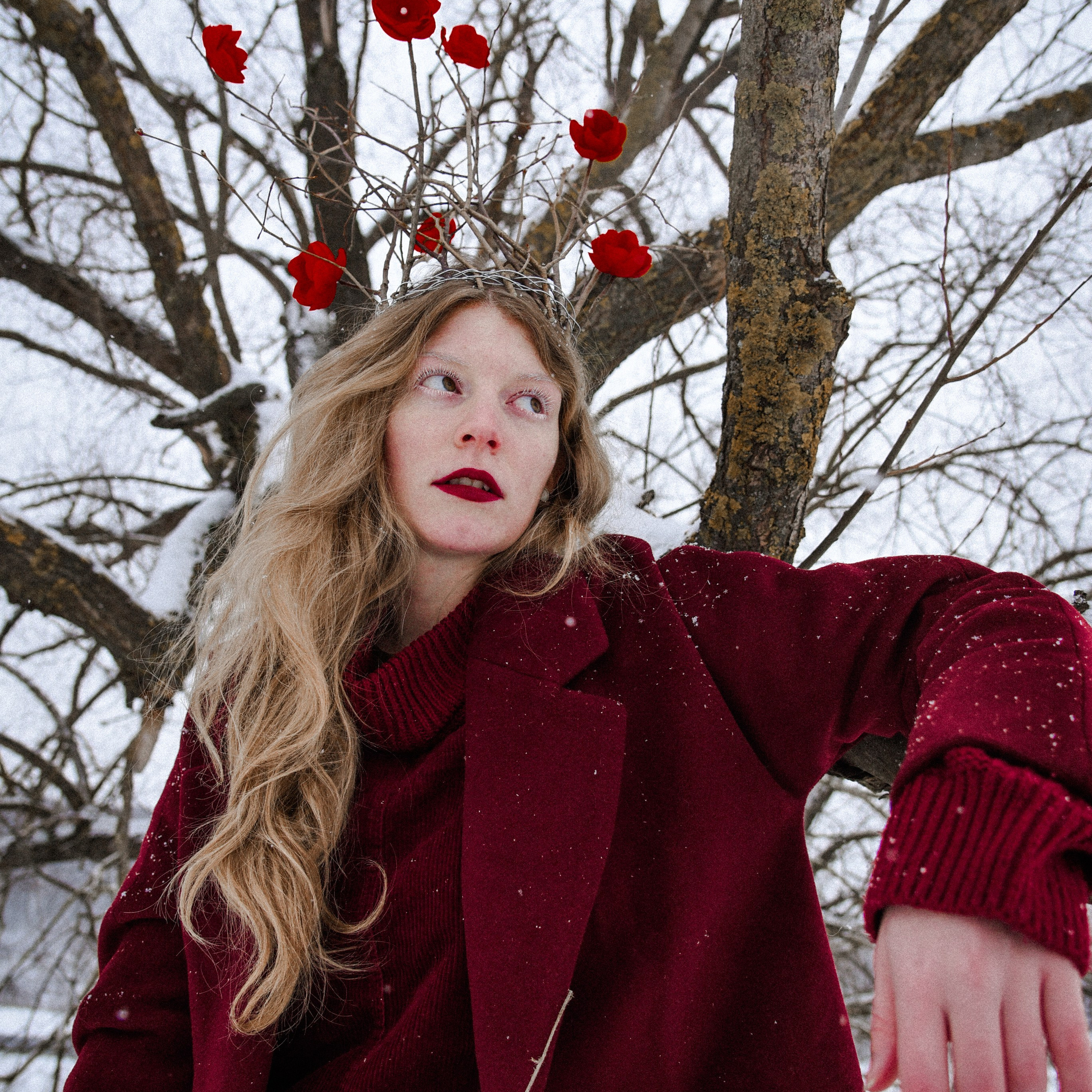 Маша Зима улица. ФОТОГРАФ СЕРГЕЕВА МАРИЯ