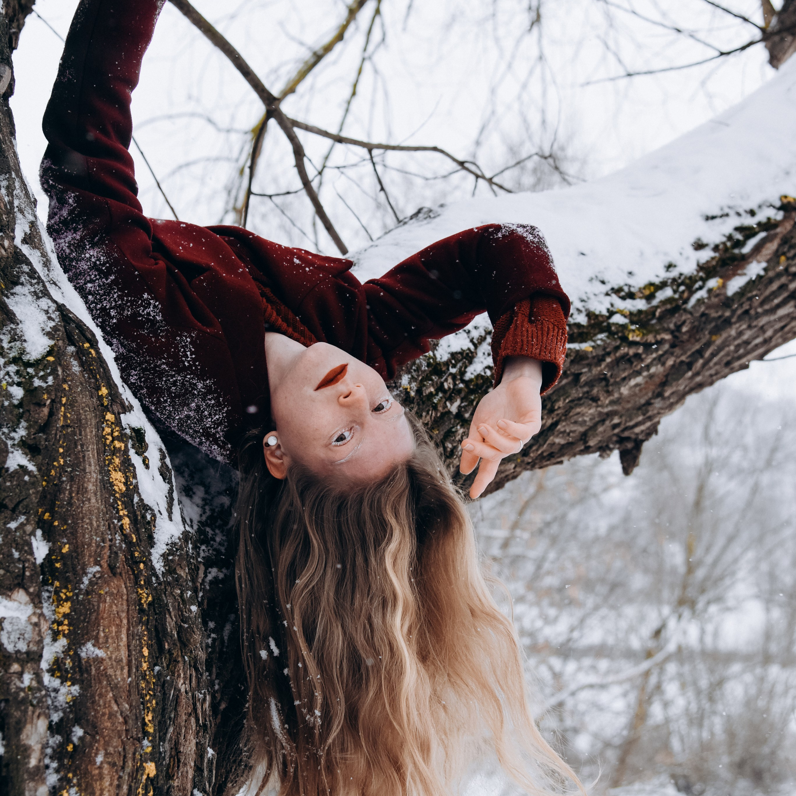 Маша Зима улица. ФОТОГРАФ СЕРГЕЕВА МАРИЯ