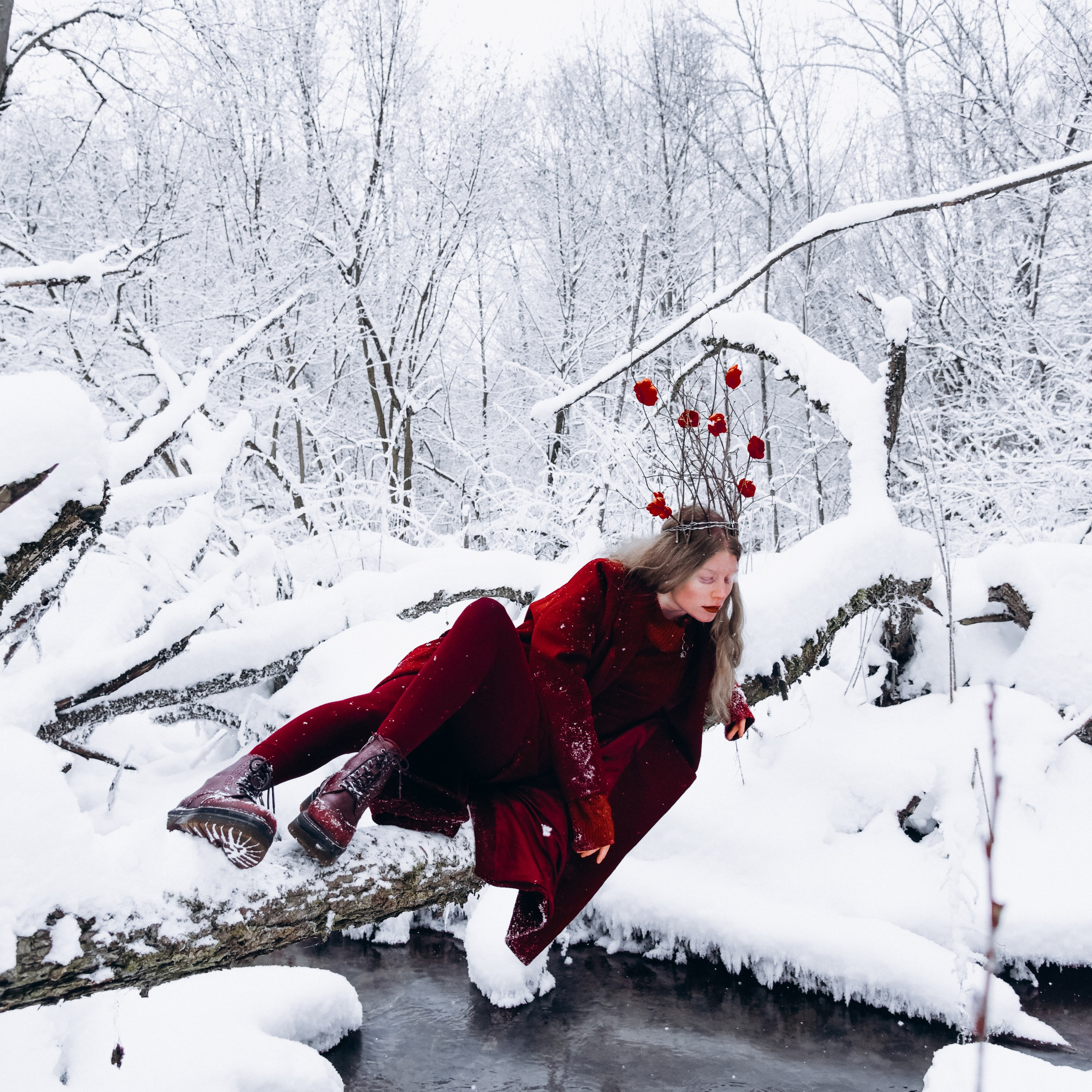 Маша Зима улица. ФОТОГРАФ СЕРГЕЕВА МАРИЯ