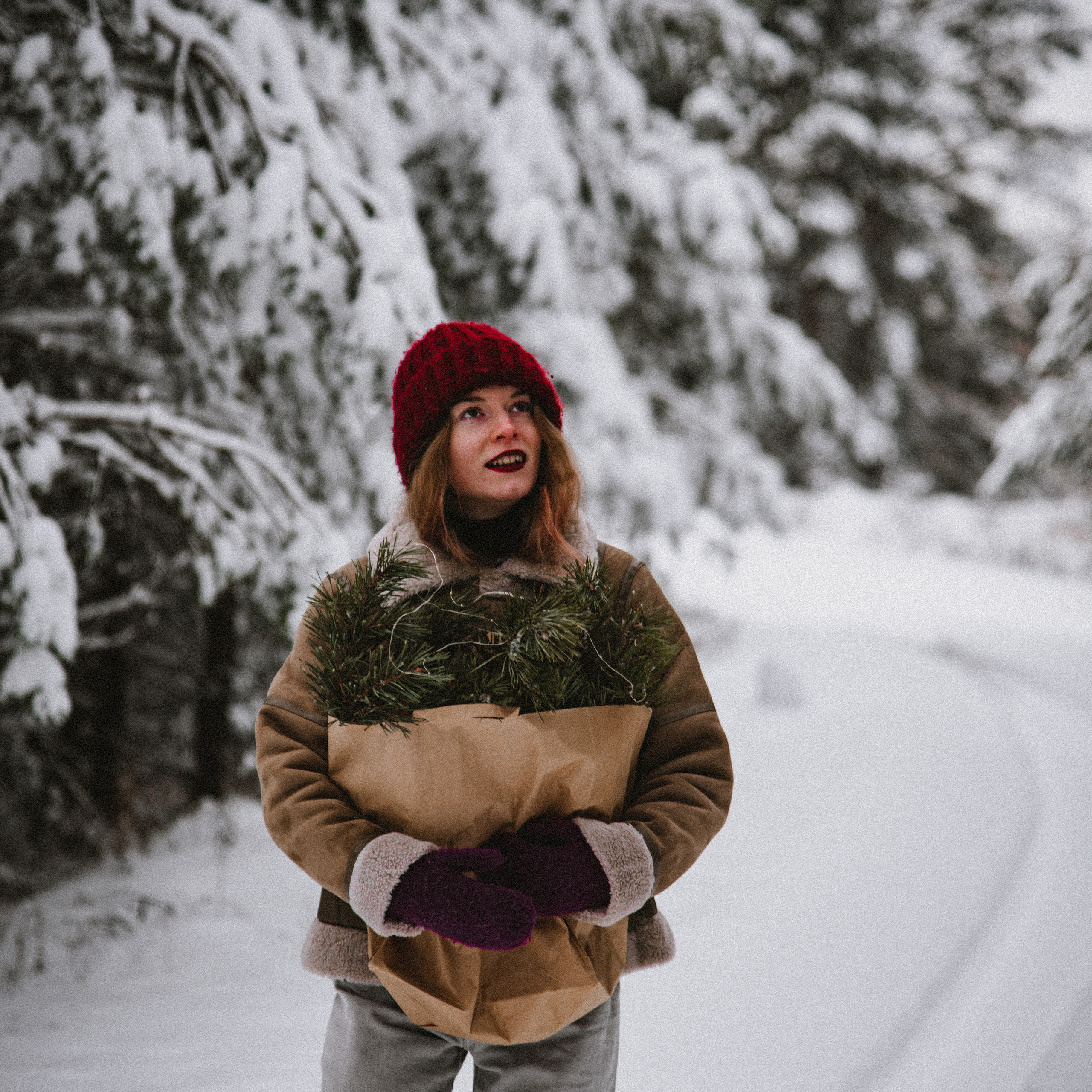 Зима — Маша. ФОТОГРАФ СЕРГЕЕВА МАРИЯ