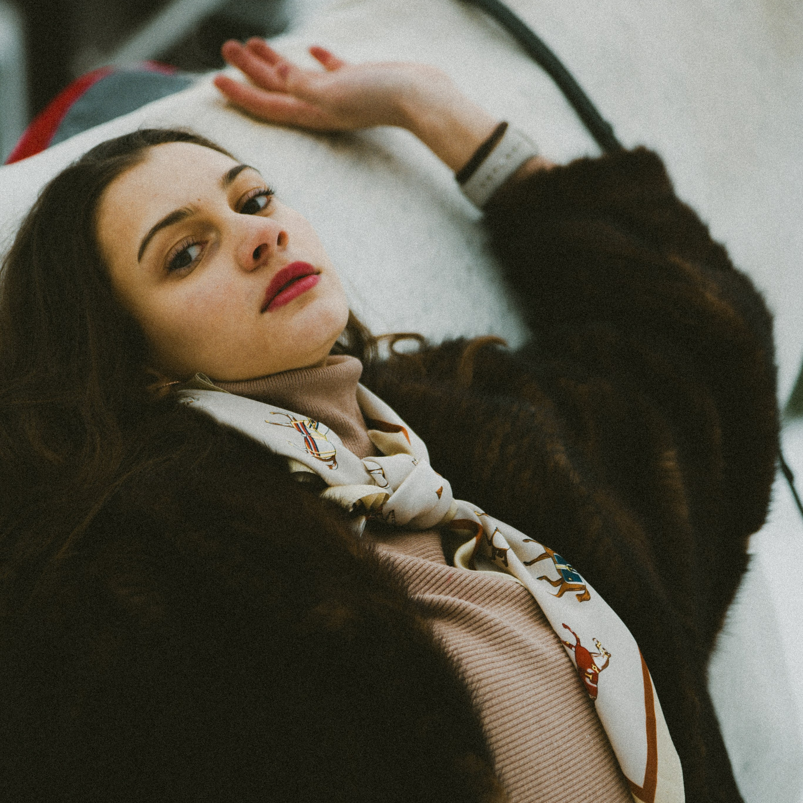 Анастасия зима с лошадьми. ФОТОГРАФ СЕРГЕЕВА МАРИЯ