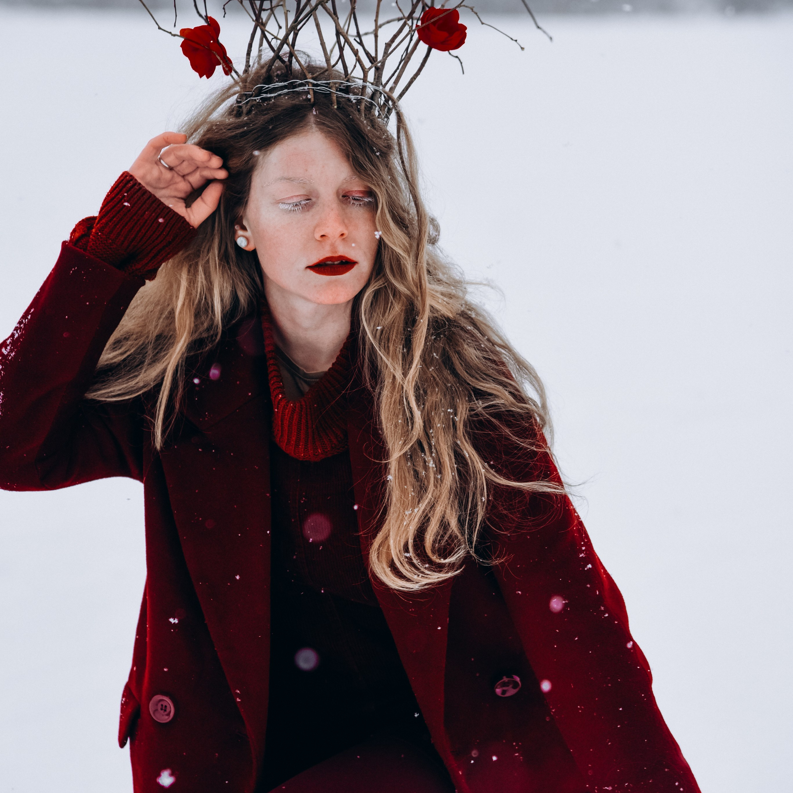 Маша Зима улица. ФОТОГРАФ СЕРГЕЕВА МАРИЯ