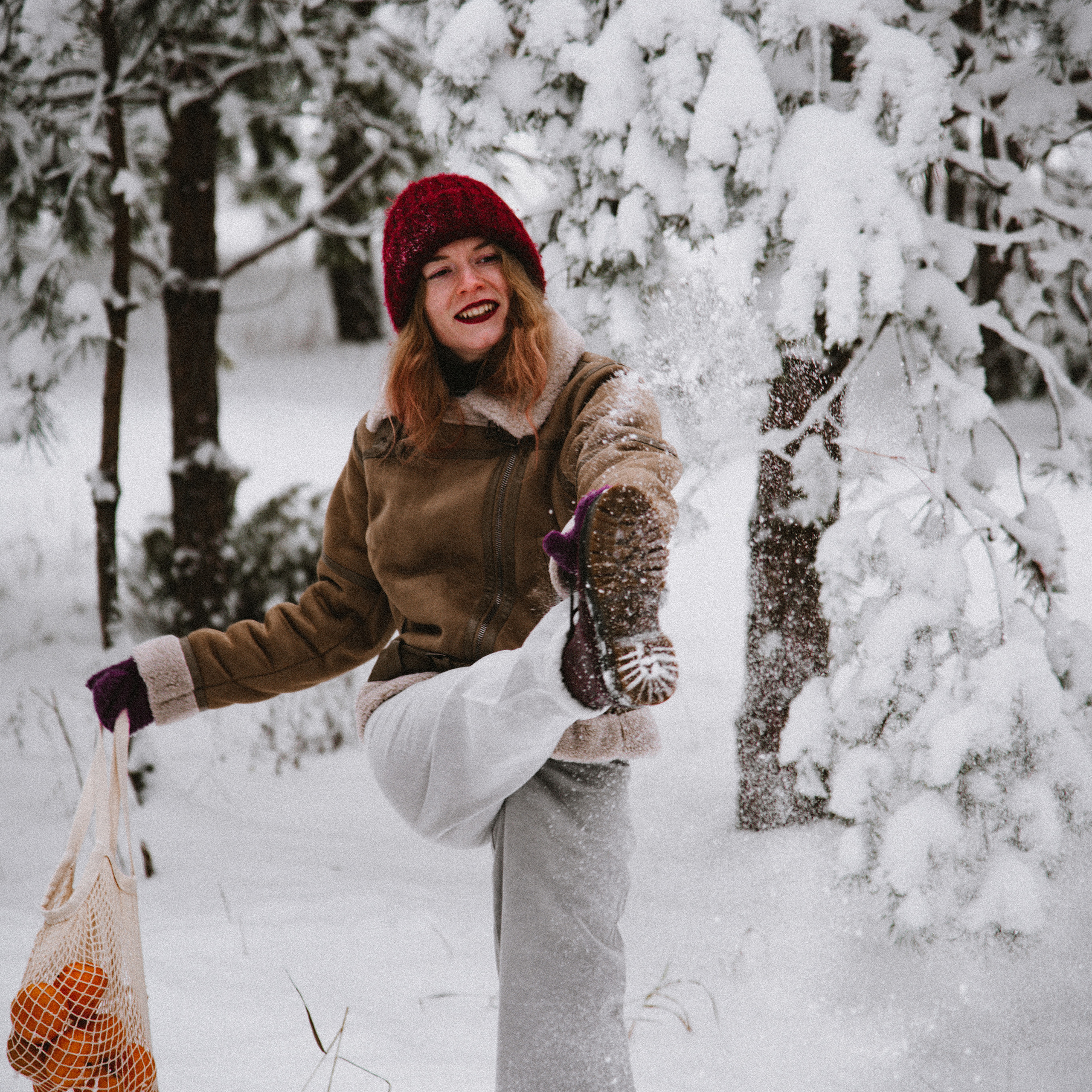 Зима — Маша. ФОТОГРАФ СЕРГЕЕВА МАРИЯ