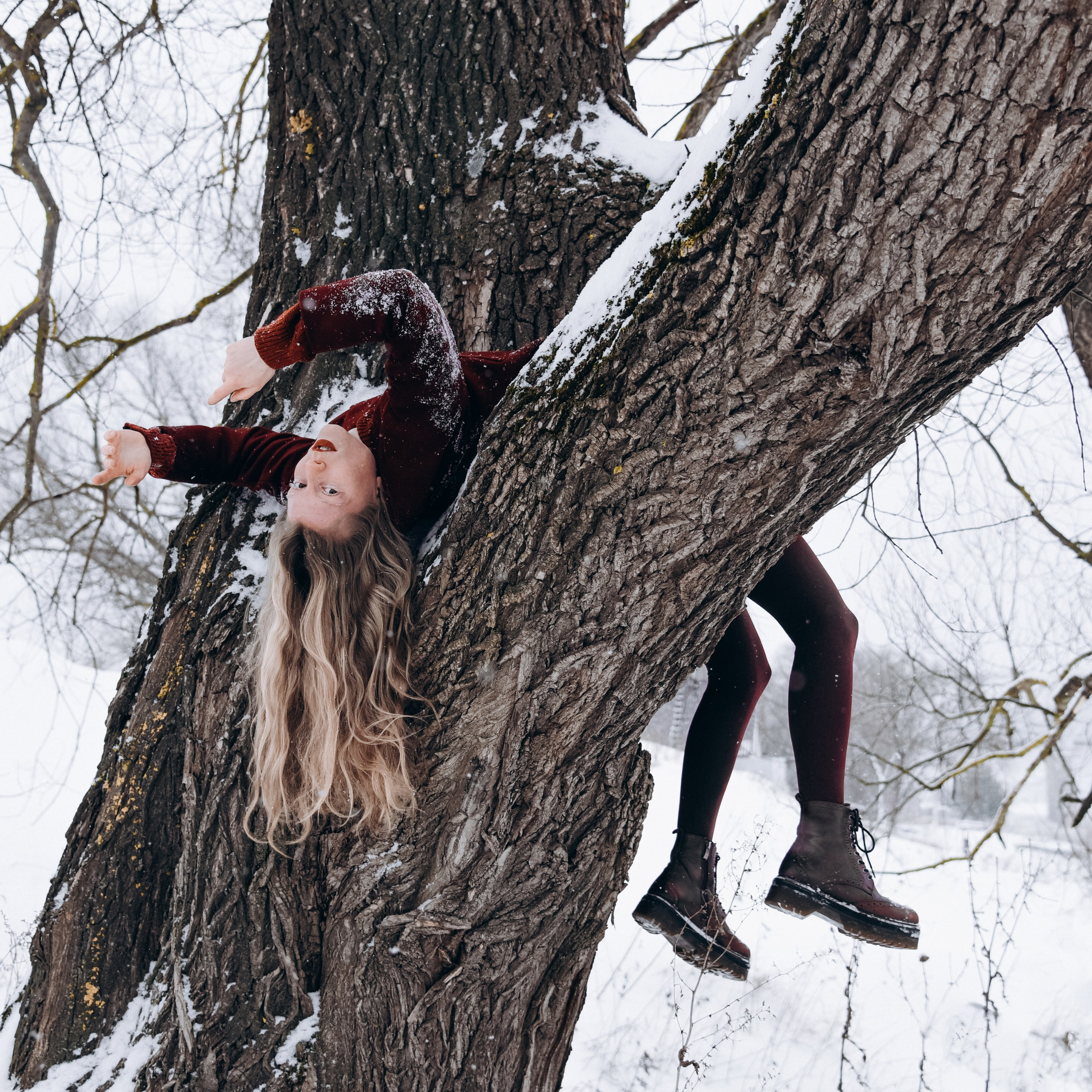 Маша Зима улица. ФОТОГРАФ СЕРГЕЕВА МАРИЯ