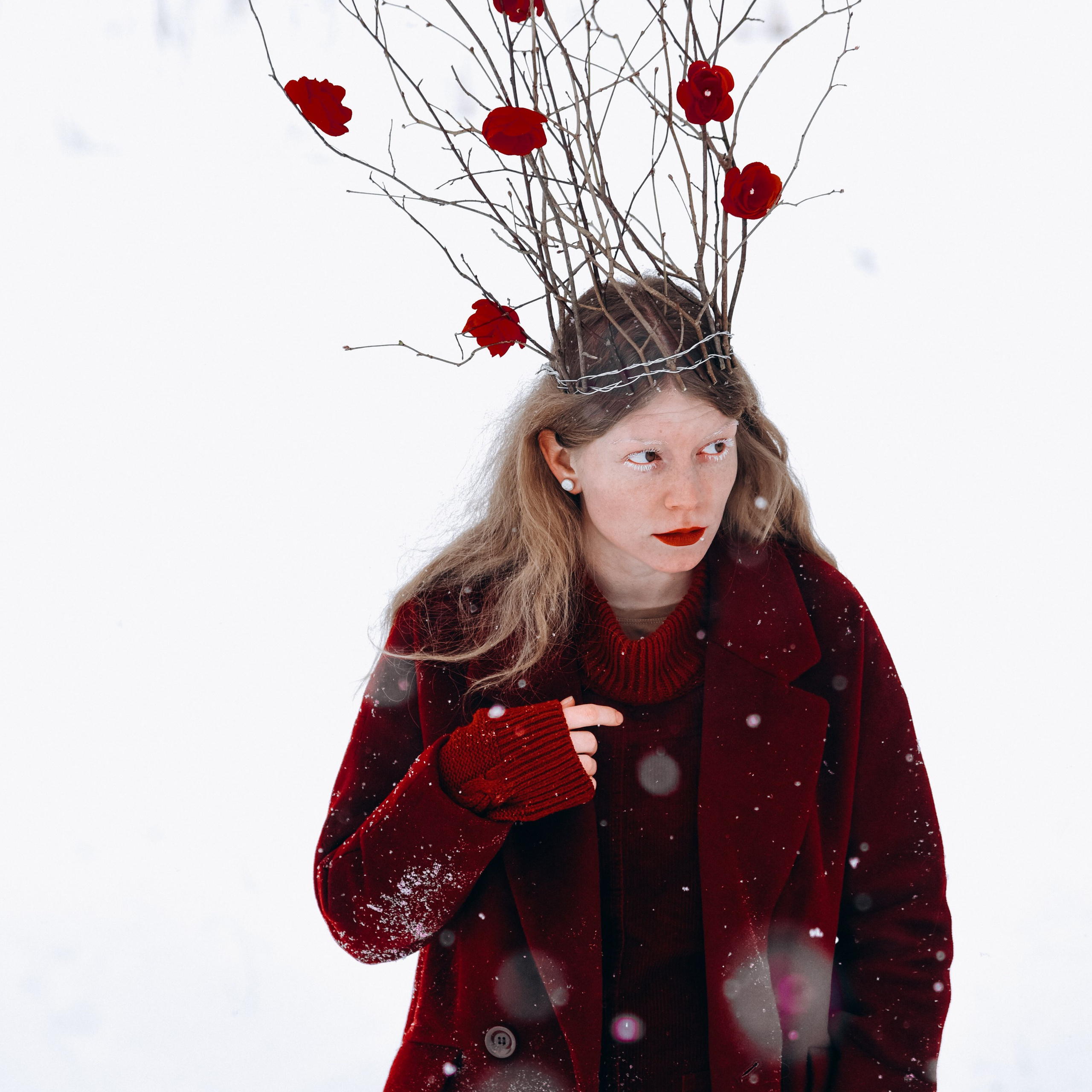 Маша Зима улица. ФОТОГРАФ СЕРГЕЕВА МАРИЯ