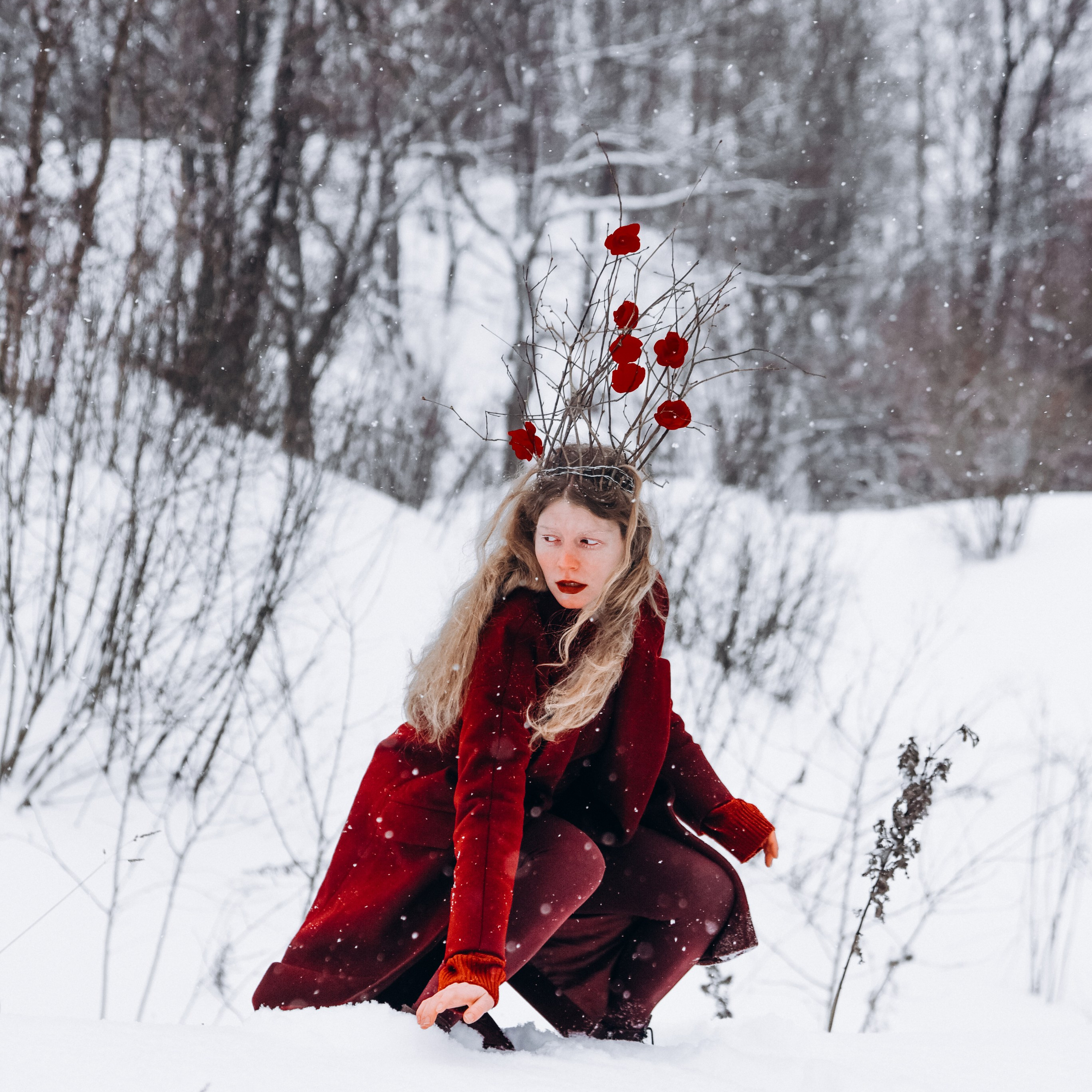 Маша Зима улица. ФОТОГРАФ СЕРГЕЕВА МАРИЯ