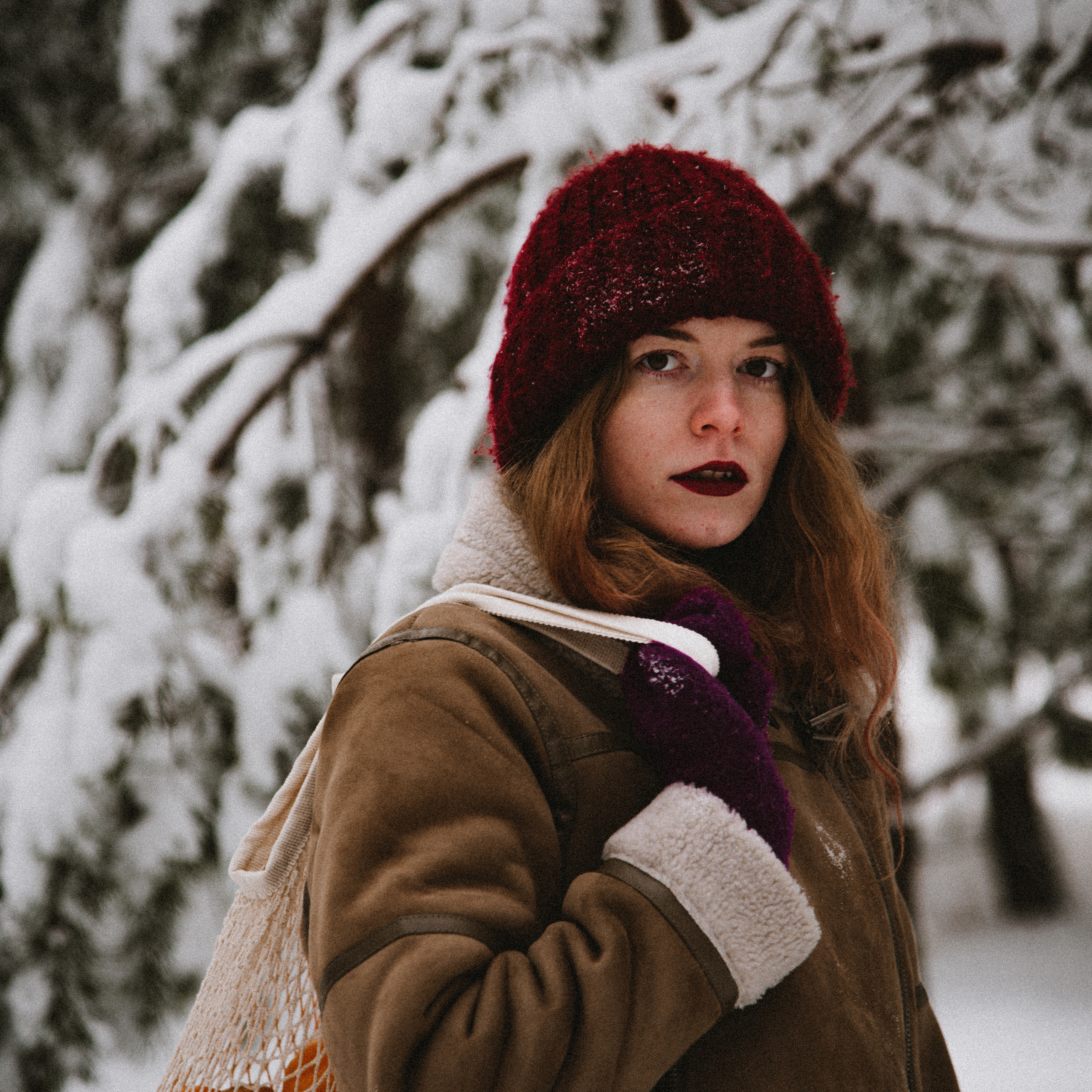 Зима — Маша. ФОТОГРАФ СЕРГЕЕВА МАРИЯ