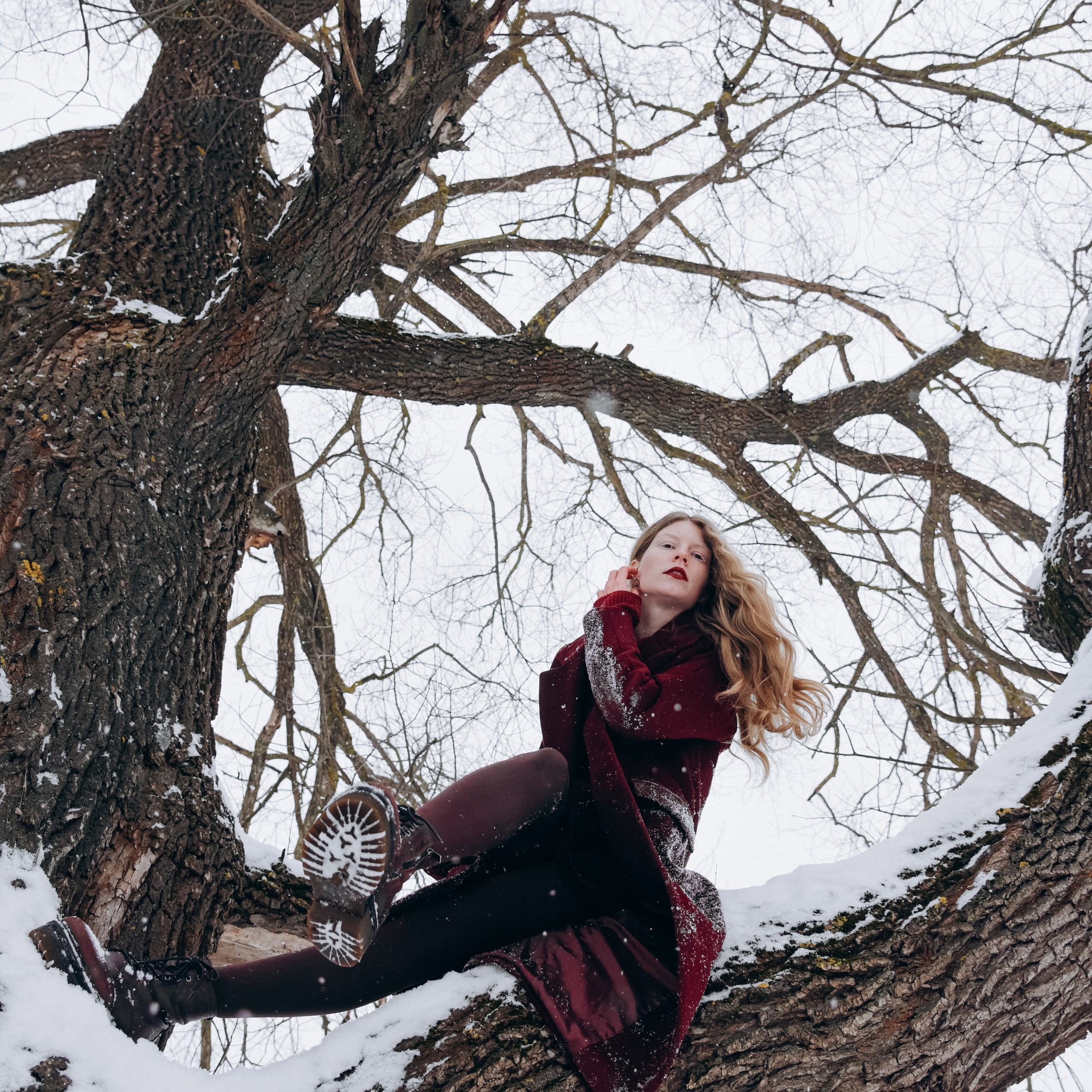 Маша Зима улица. ФОТОГРАФ СЕРГЕЕВА МАРИЯ