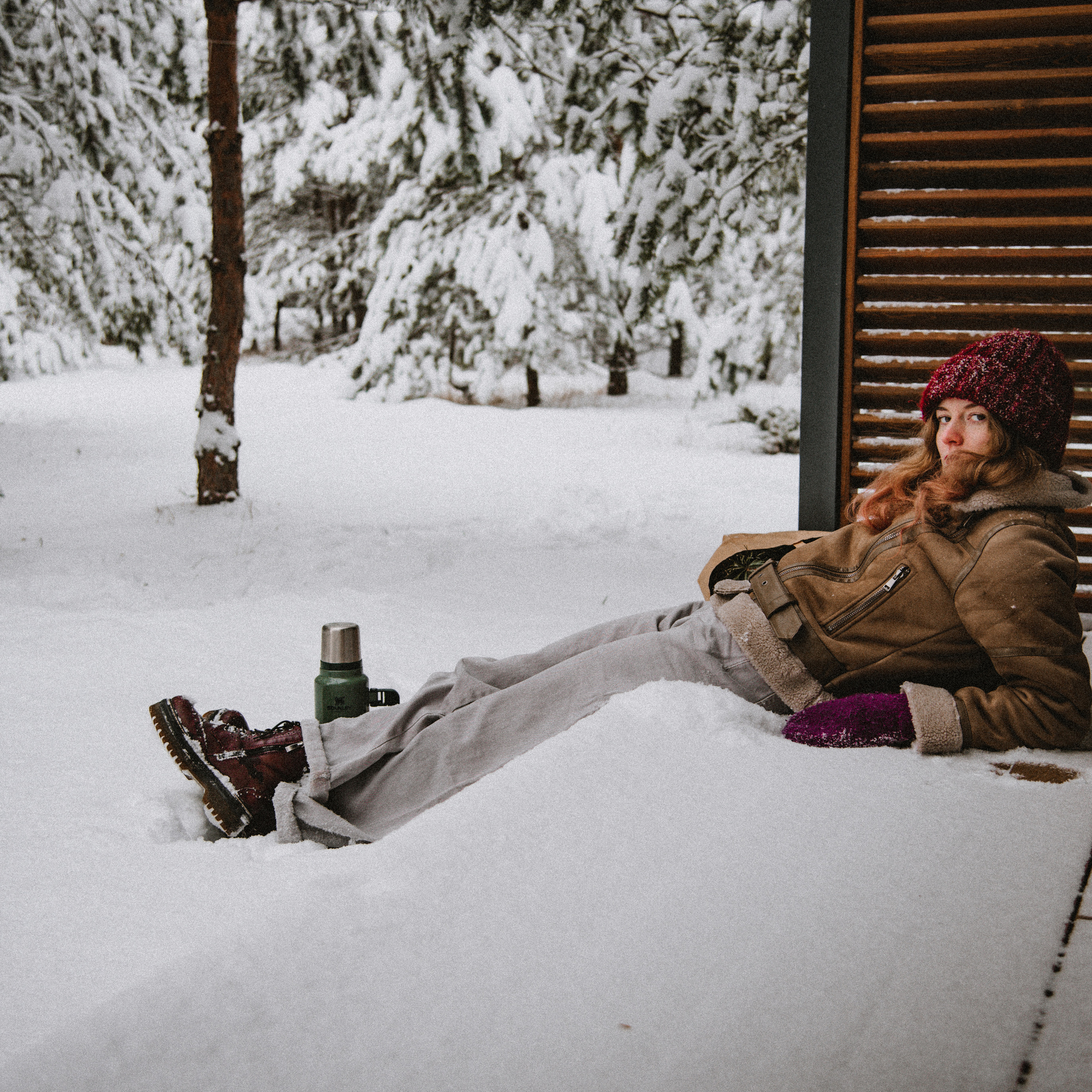 Зима — Маша. ФОТОГРАФ СЕРГЕЕВА МАРИЯ
