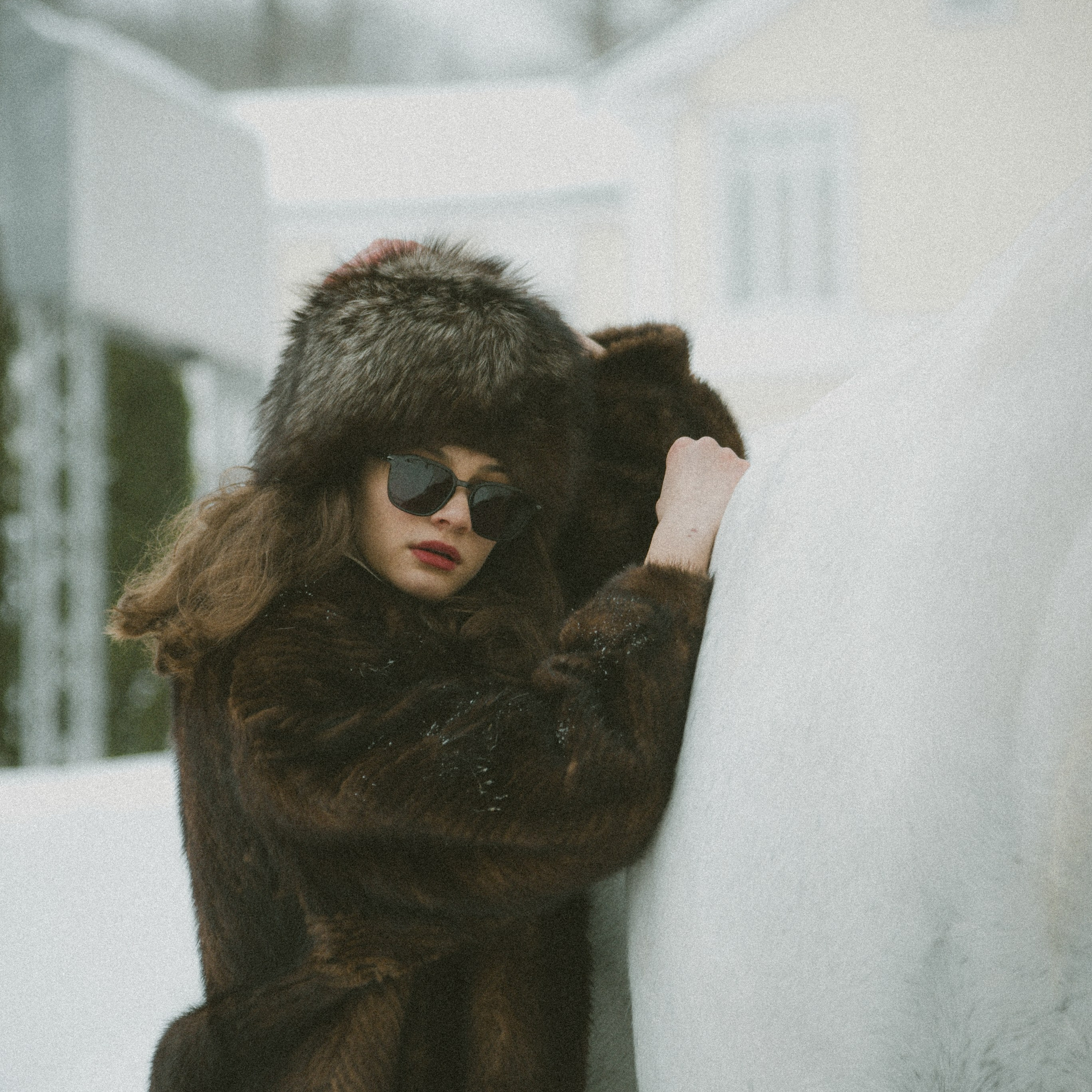 Анастасия зима с лошадьми. ФОТОГРАФ СЕРГЕЕВА МАРИЯ