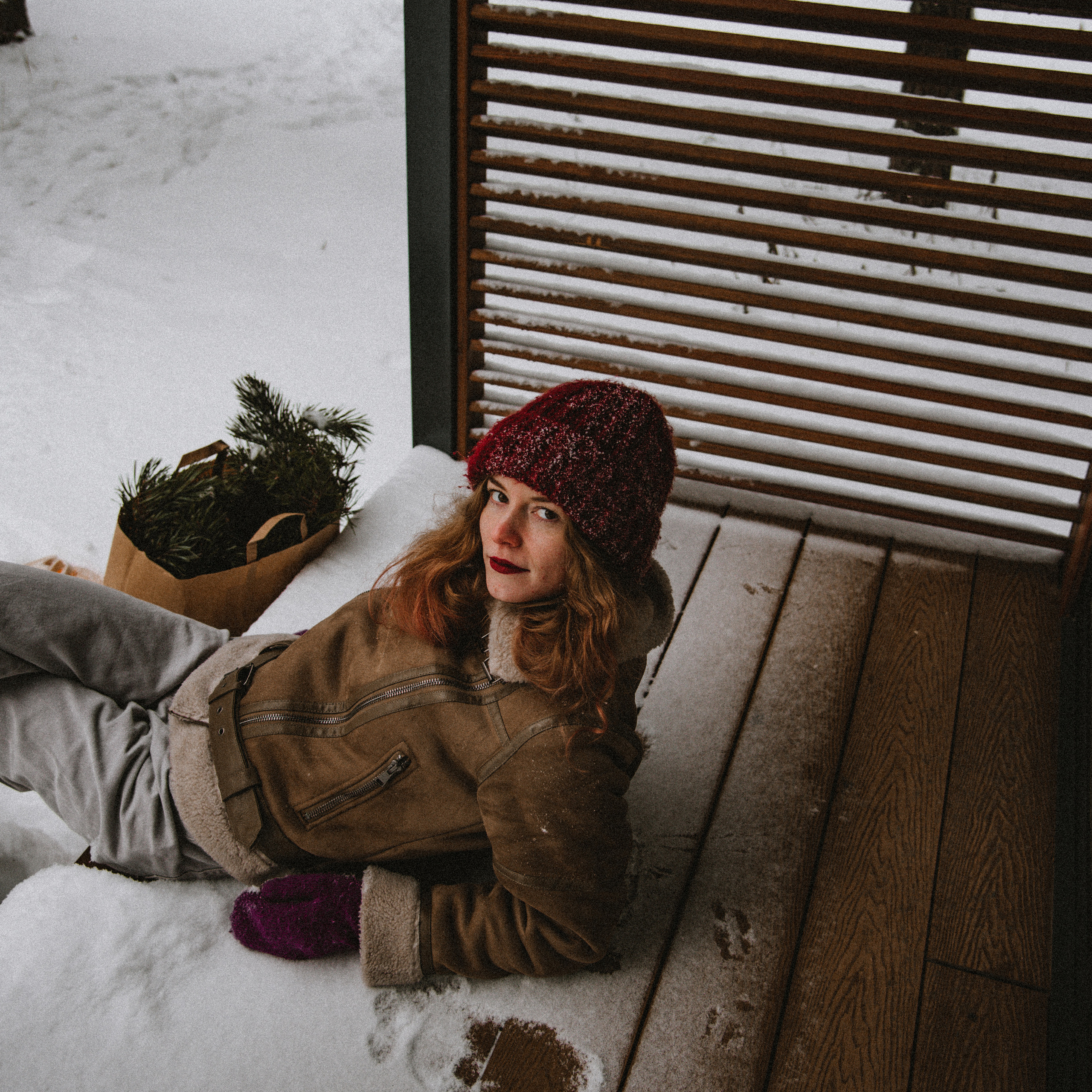 Зима — Маша. ФОТОГРАФ СЕРГЕЕВА МАРИЯ