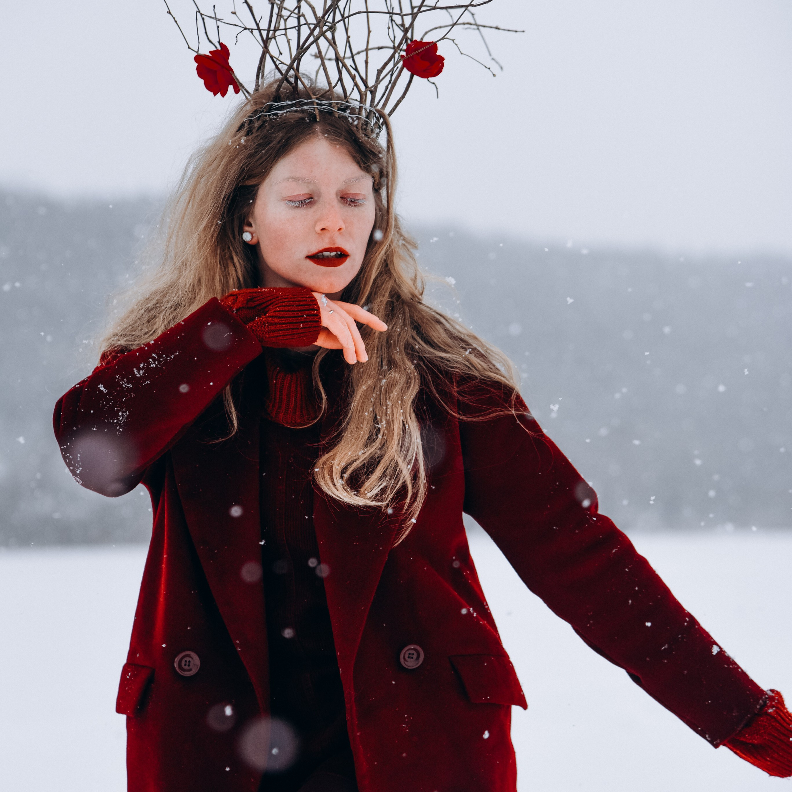 Маша Зима улица. ФОТОГРАФ СЕРГЕЕВА МАРИЯ