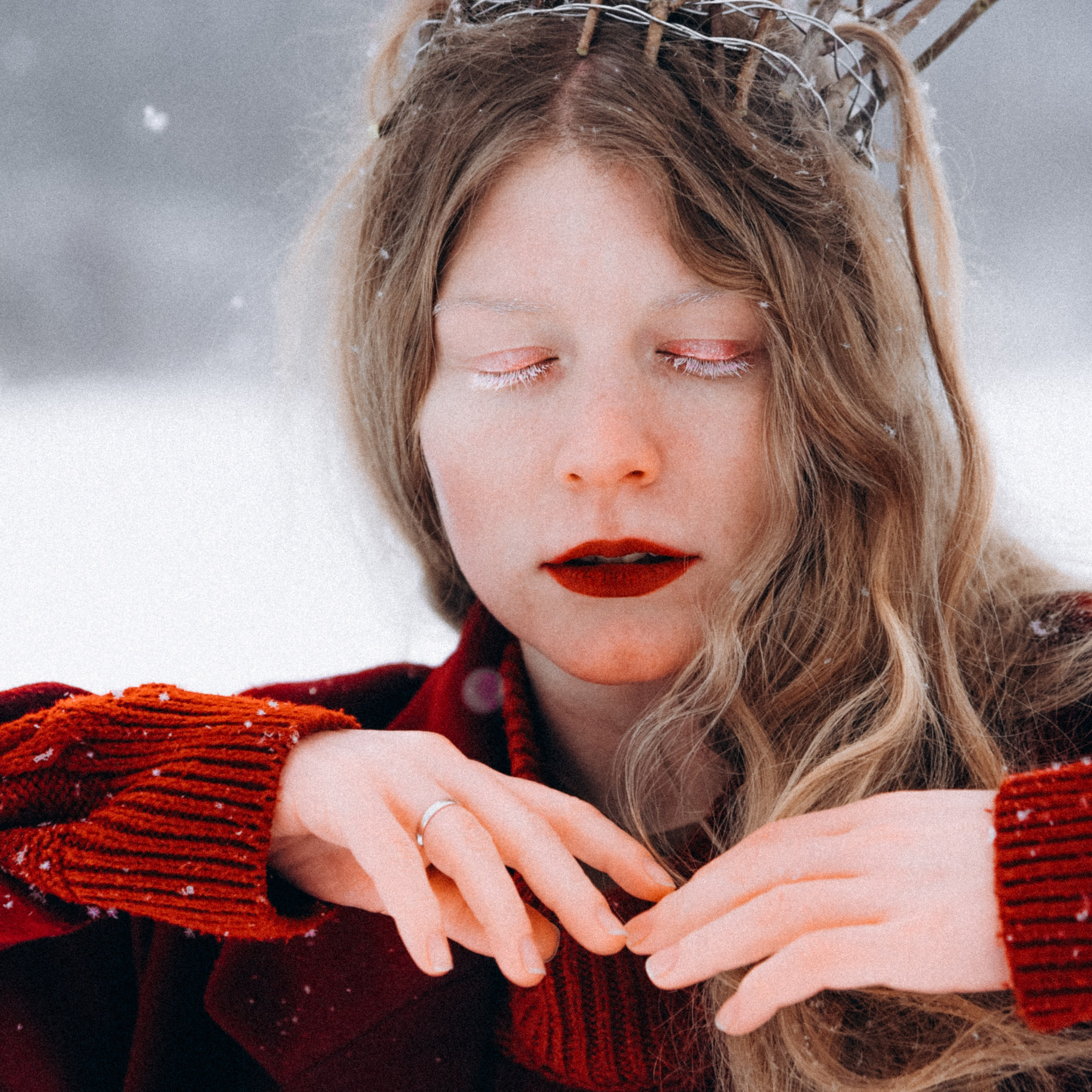 Маша Зима улица. ФОТОГРАФ СЕРГЕЕВА МАРИЯ