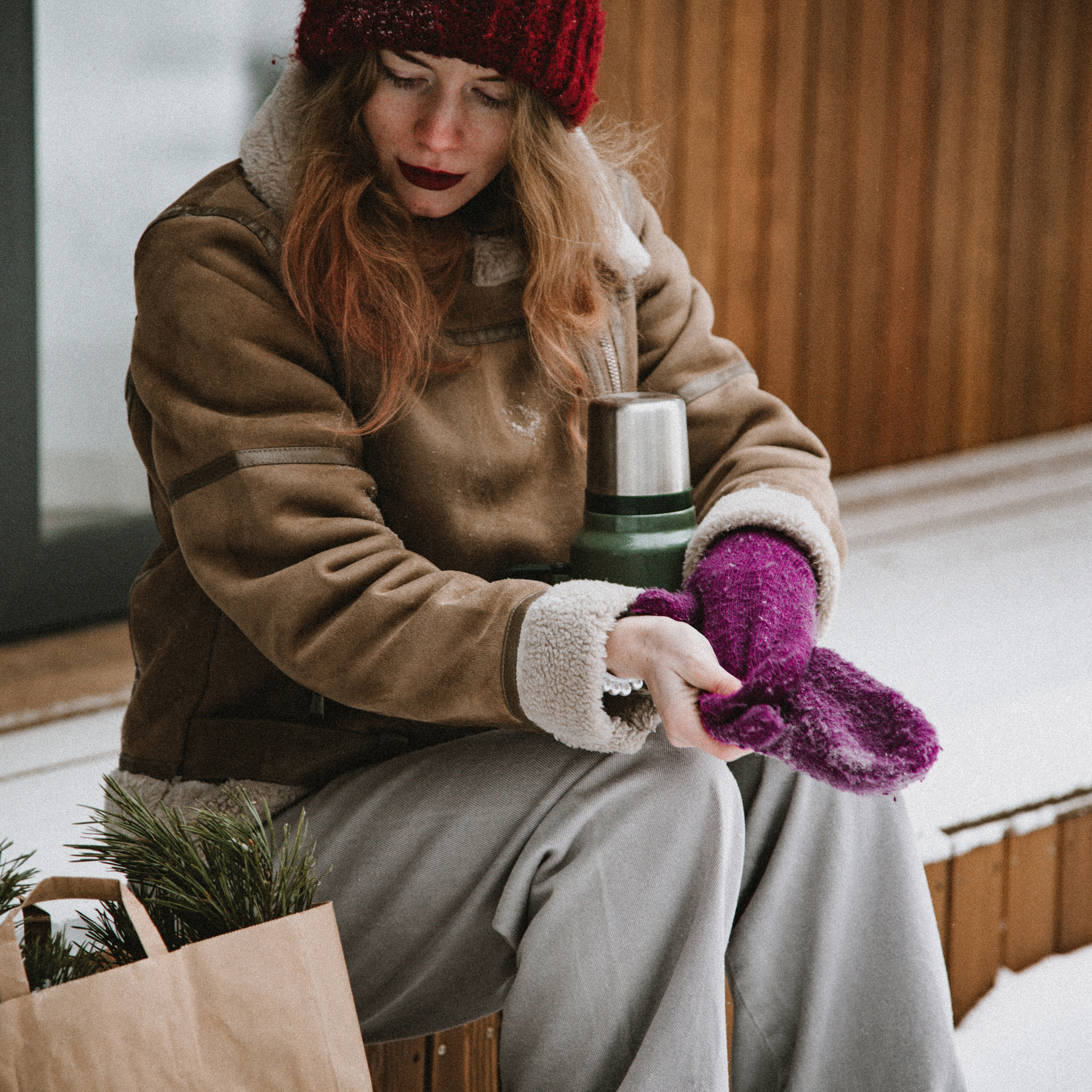 Зима — Маша. ФОТОГРАФ СЕРГЕЕВА МАРИЯ