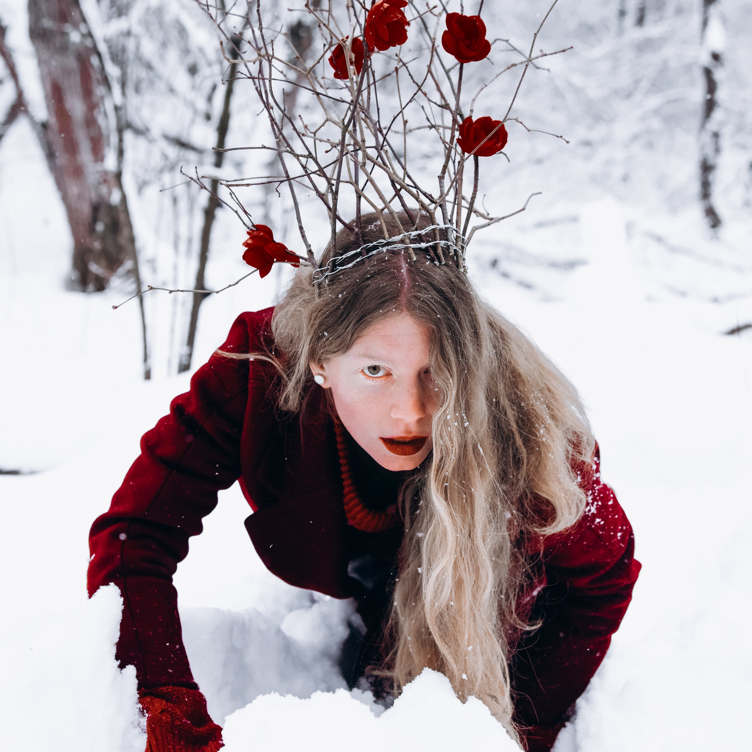Маша Зима улица. ФОТОГРАФ СЕРГЕЕВА МАРИЯ