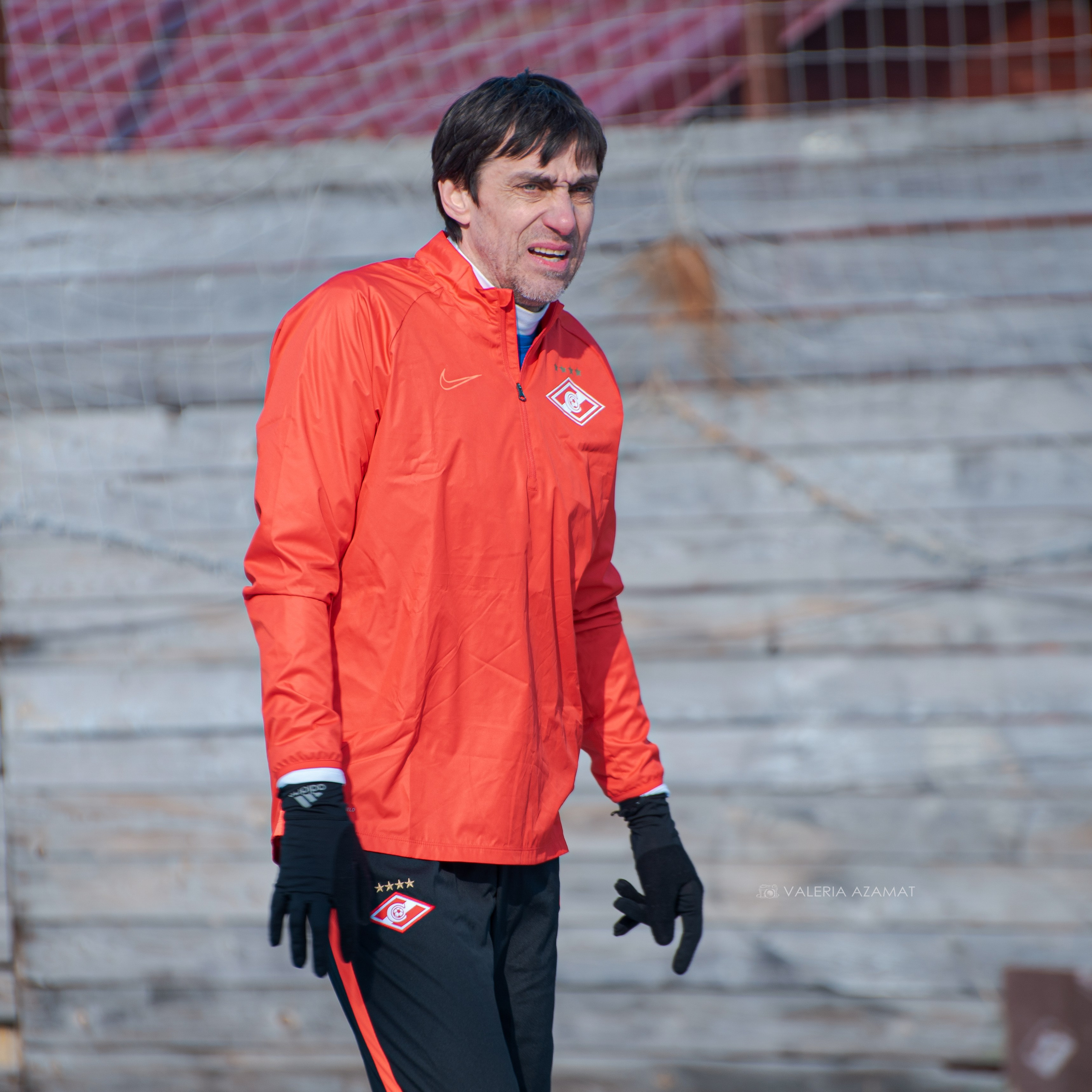 Товарищеский матч с ветеранами московского «Спартака» и «Динамо». Фотограф Валерия Азамат — жизнь в каждом кадре