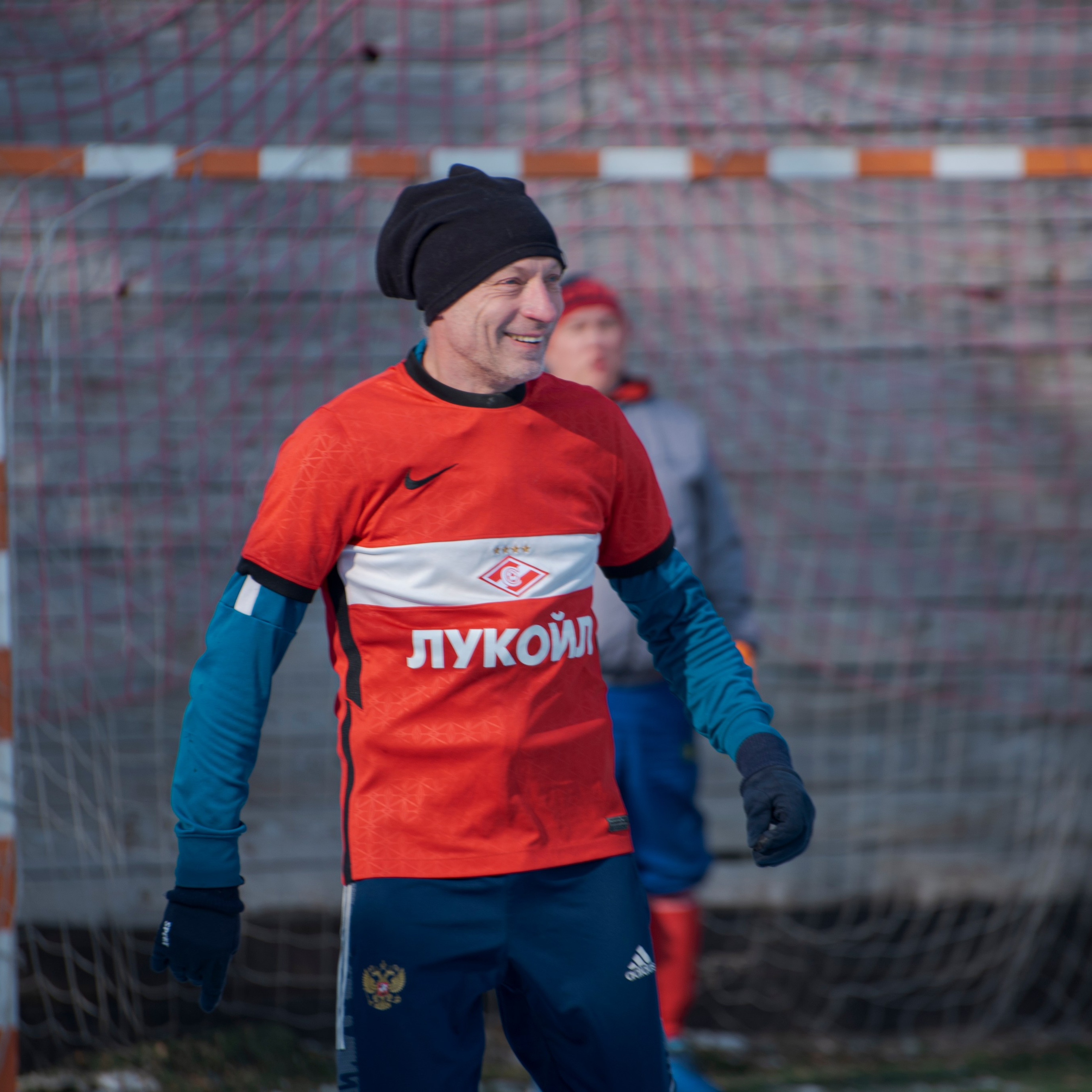 Товарищеский матч с ветеранами московского «Спартака» и «Динамо». Фотограф Валерия Азамат — жизнь в каждом кадре