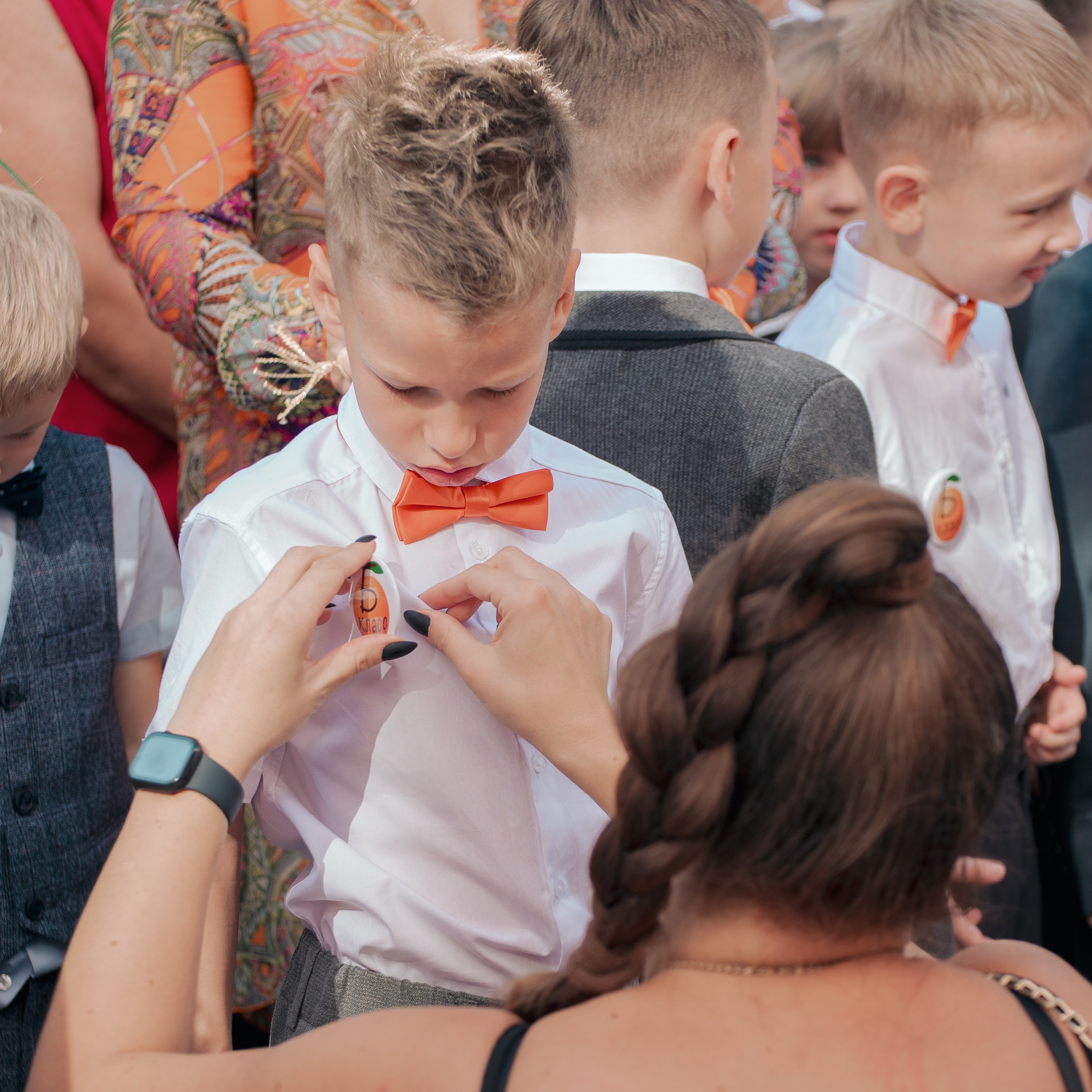 Фотосъемка «Первый звонок» для 1-го класса. Фотограф Валерия Азамат — жизнь в каждом кадре