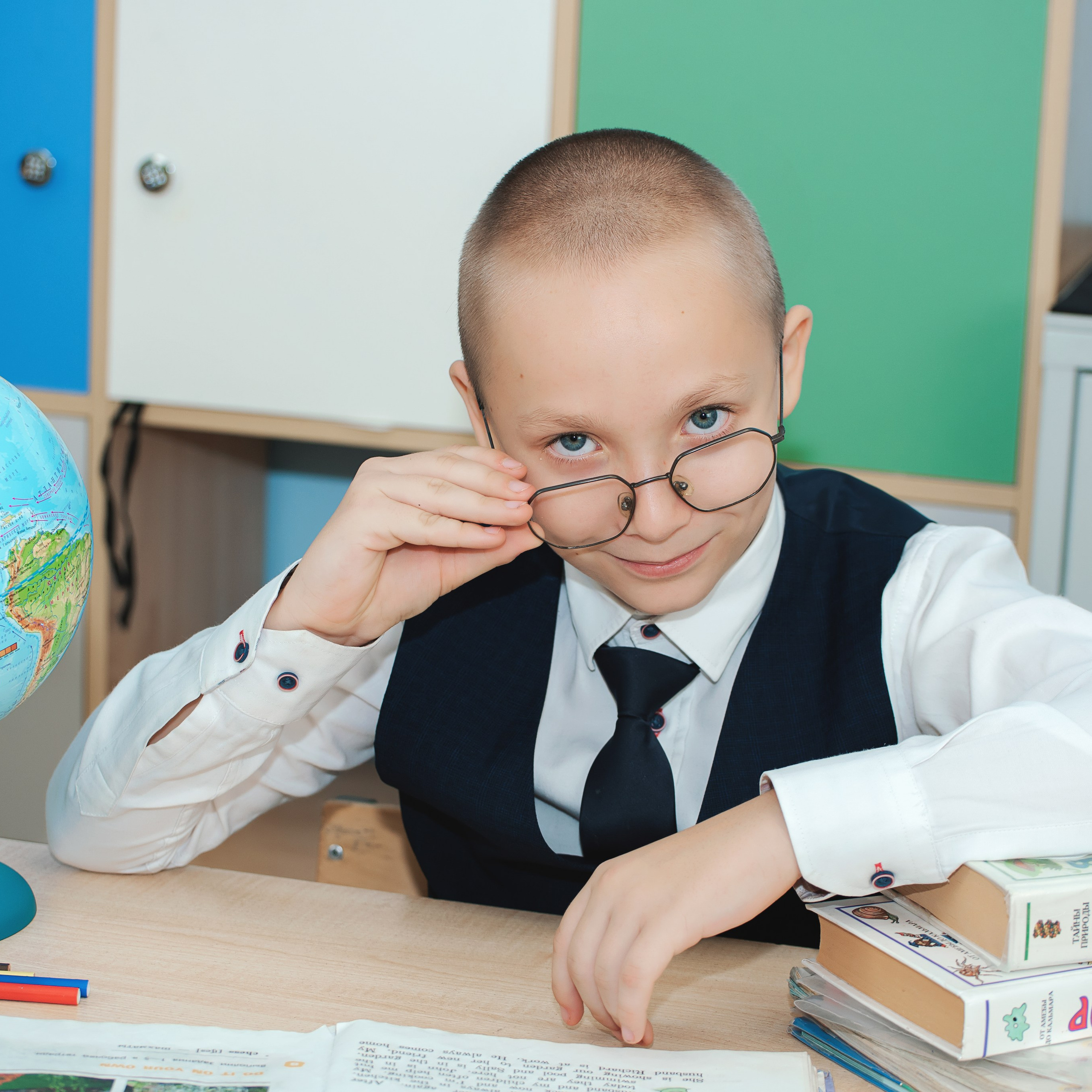 Фотосъемка для выпускников 4 класса. Фотограф Валерия Азамат — жизнь в каждом кадре