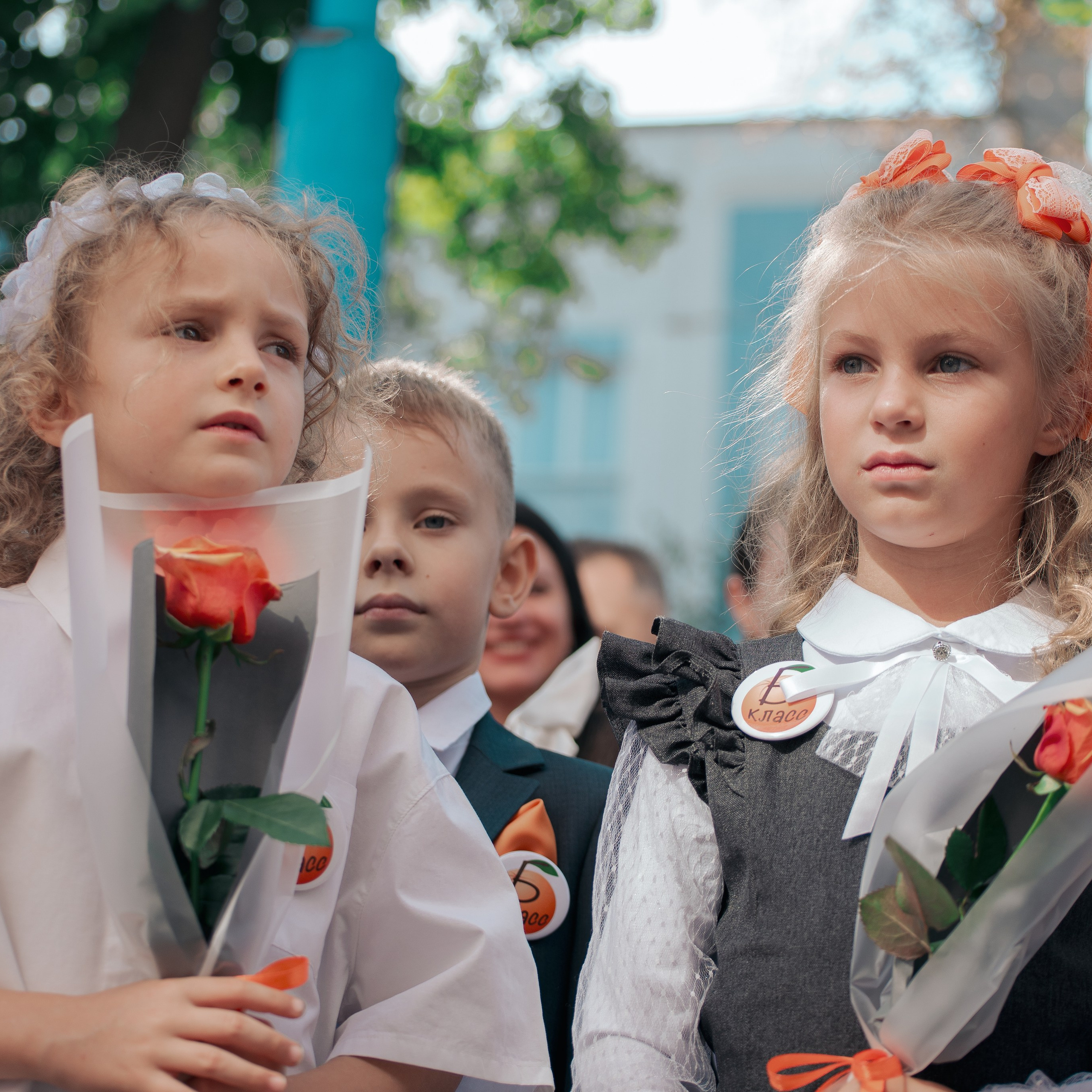 Фотосъемка «Первый звонок» для 1-го класса. Фотограф Валерия Азамат — жизнь в каждом кадре