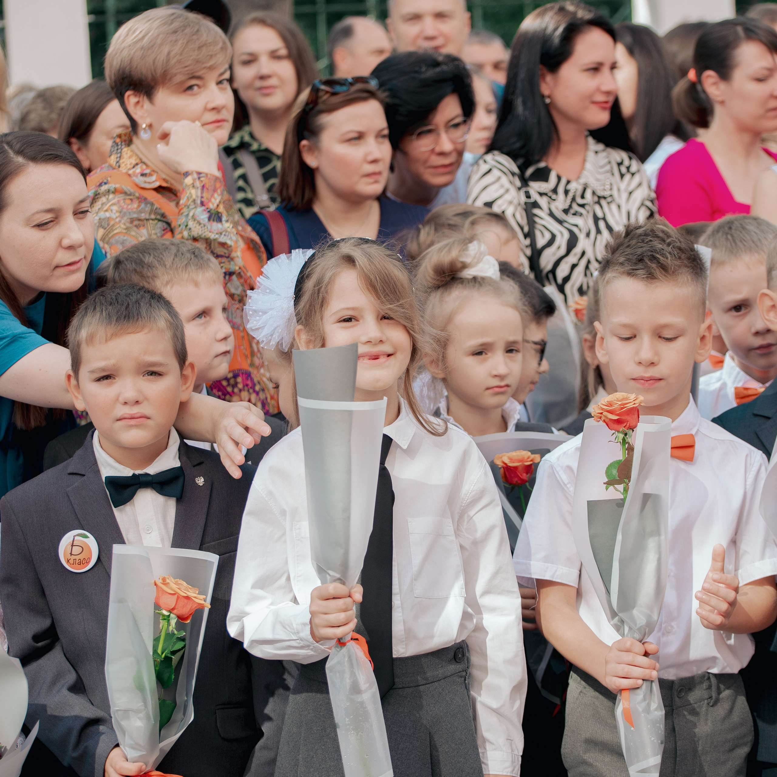 Фотосъемка «Первый звонок» для 1-го класса. Фотограф Валерия Азамат — жизнь в каждом кадре