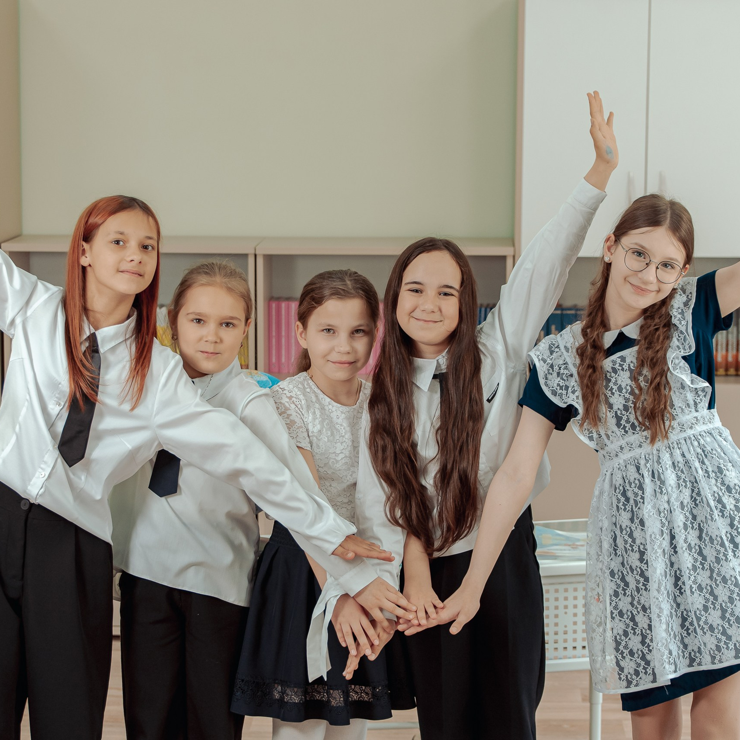 Фотосъемка в 4 классе для выпускного альбома. Фотограф Валерия Азамат — жизнь в каждом кадре