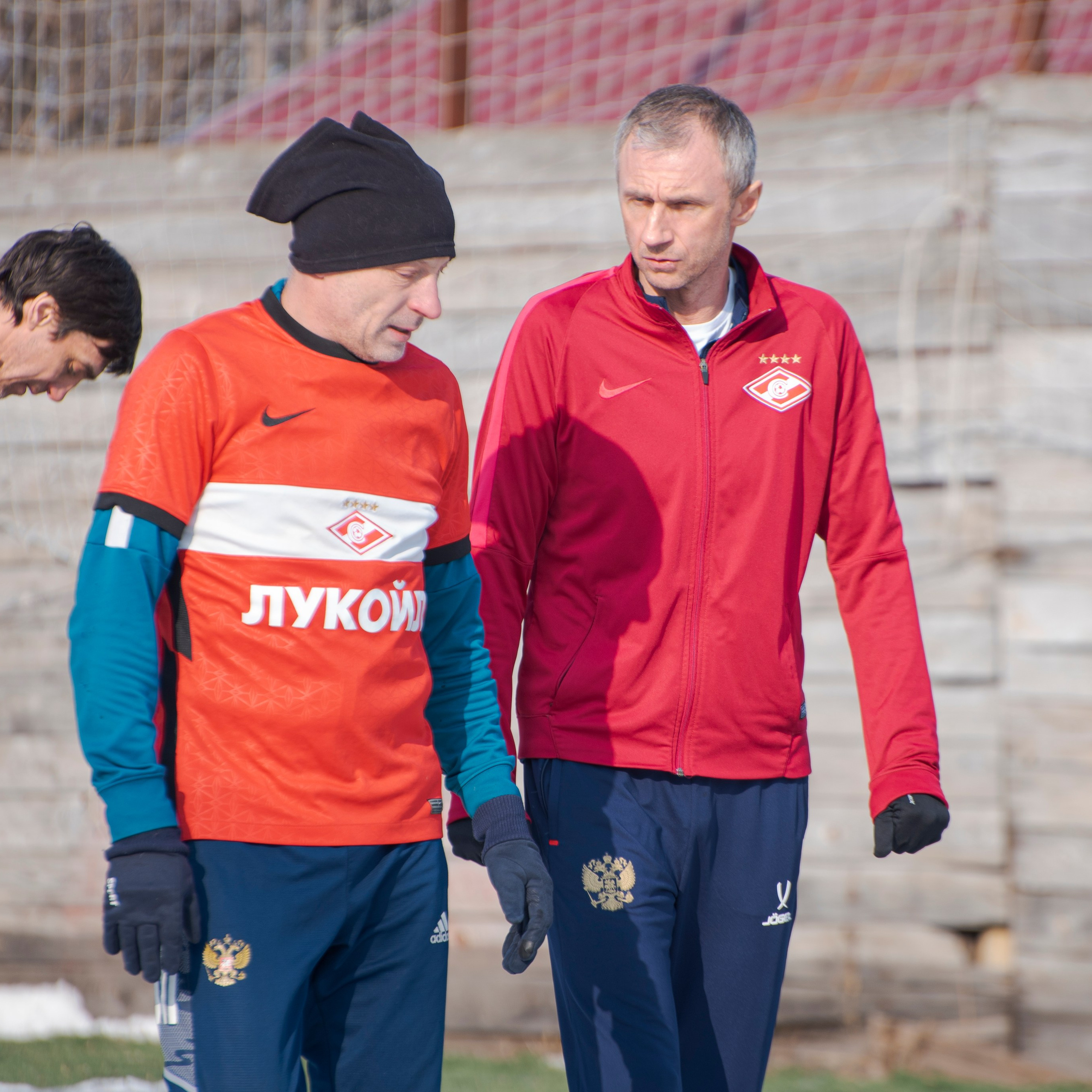 Товарищеский матч с ветеранами московского «Спартака» и «Динамо». Фотограф Валерия Азамат — жизнь в каждом кадре