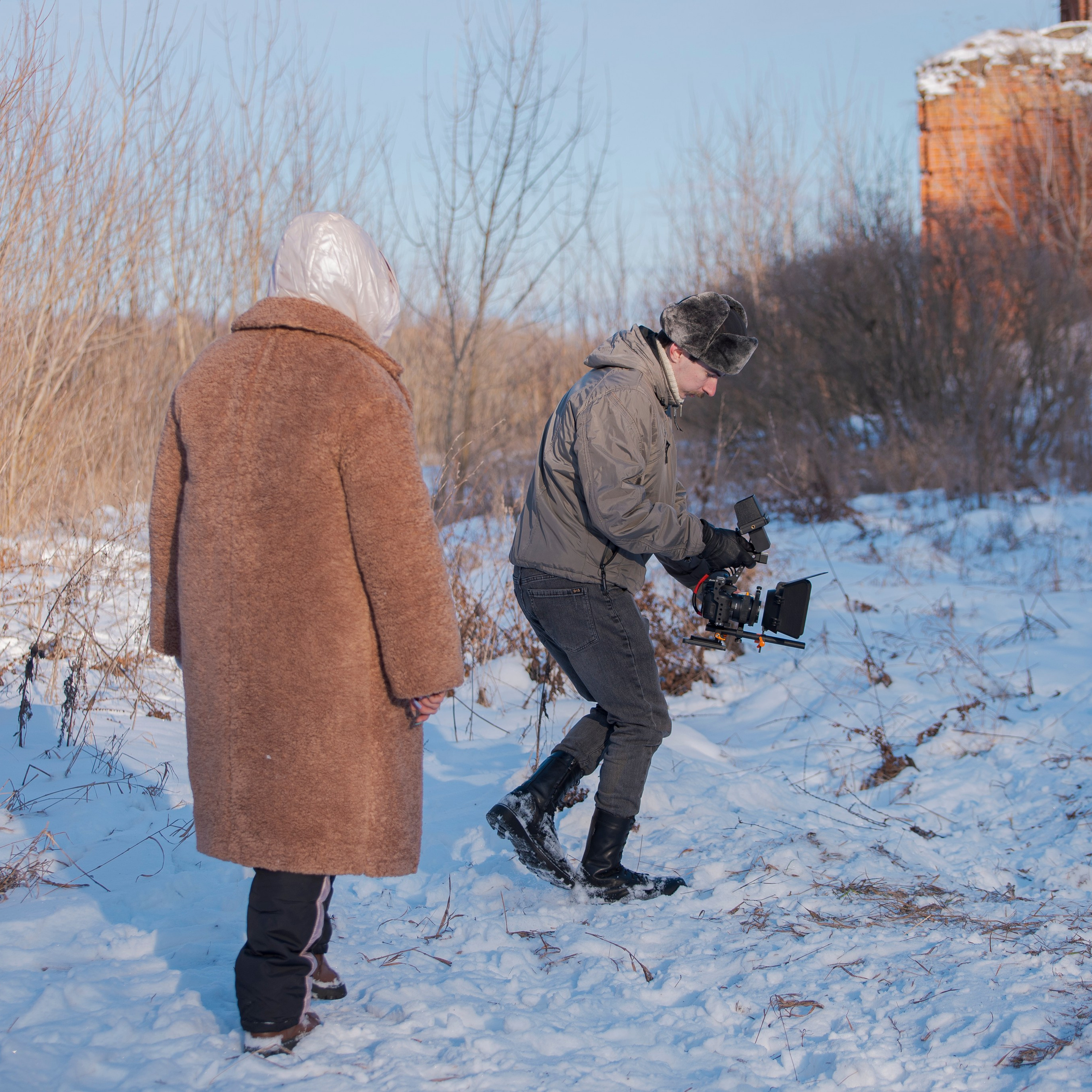 Репортаж со съемок короткометражного художественного фильма. Фотограф Валерия Азамат — жизнь в каждом кадре
