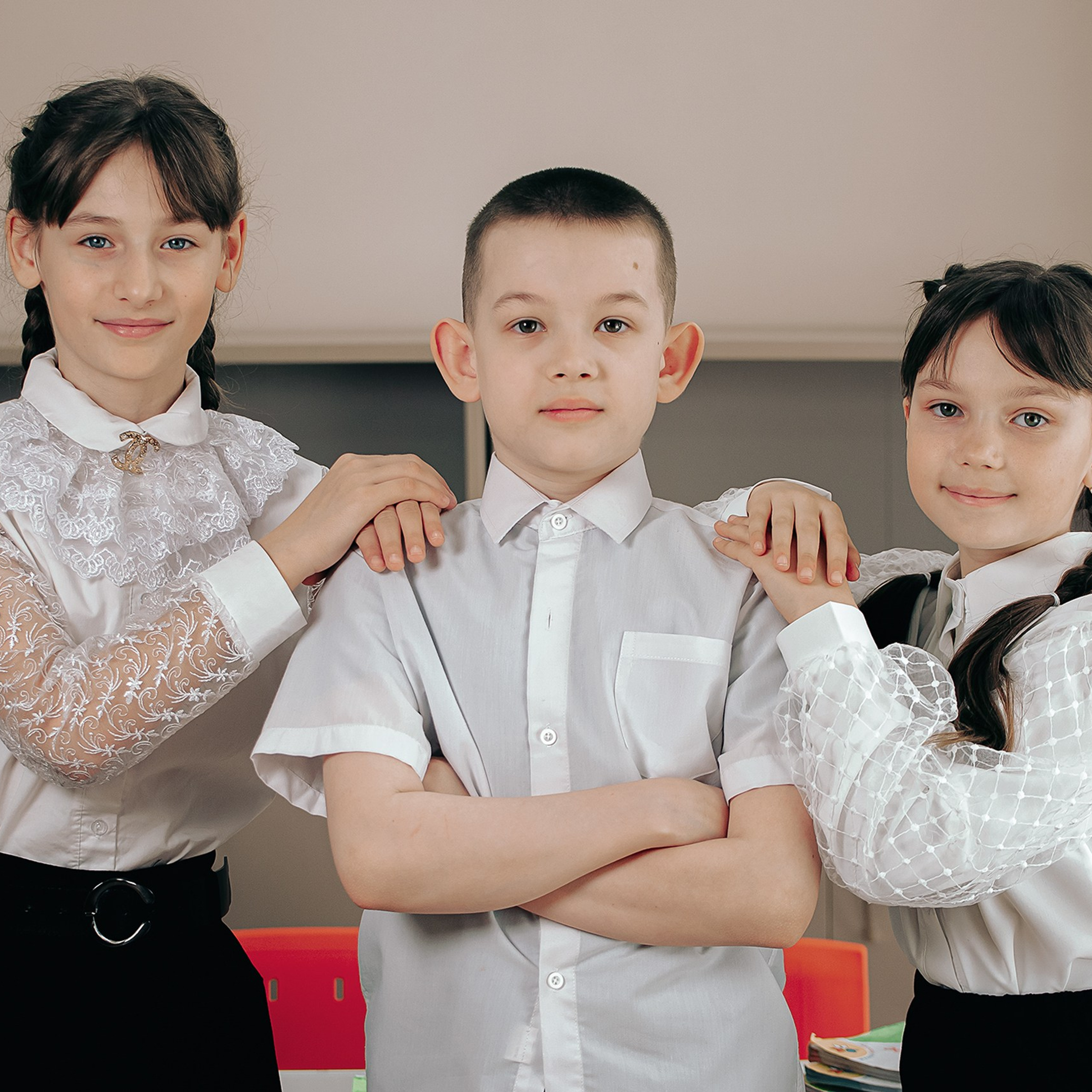 Фотосъемка в 4 классе для выпускного альбома. Фотограф Валерия Азамат — жизнь в каждом кадре