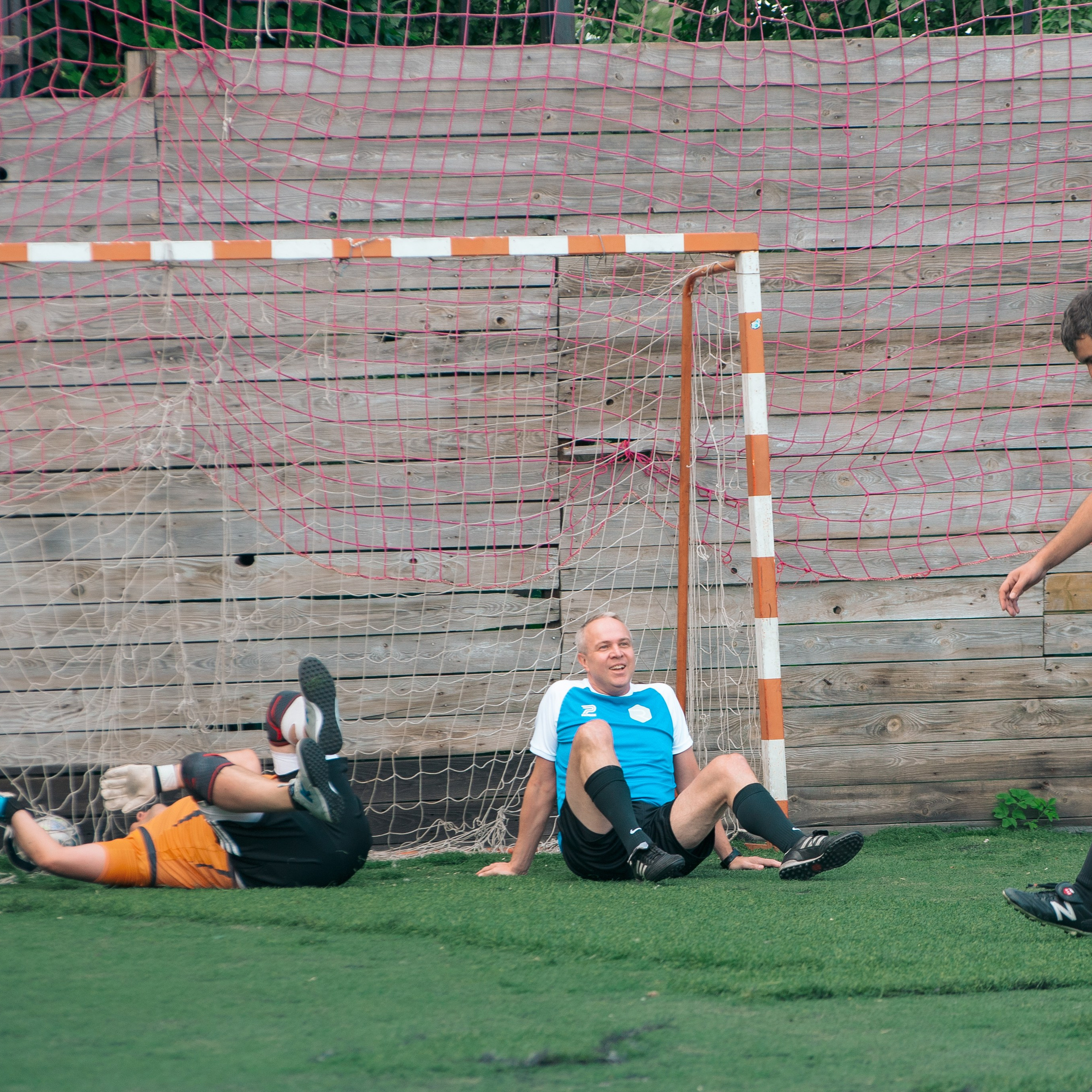 Товарищеский матч с ветеранами московского «Спартака» и «Динамо». Фотограф Валерия Азамат — жизнь в каждом кадре