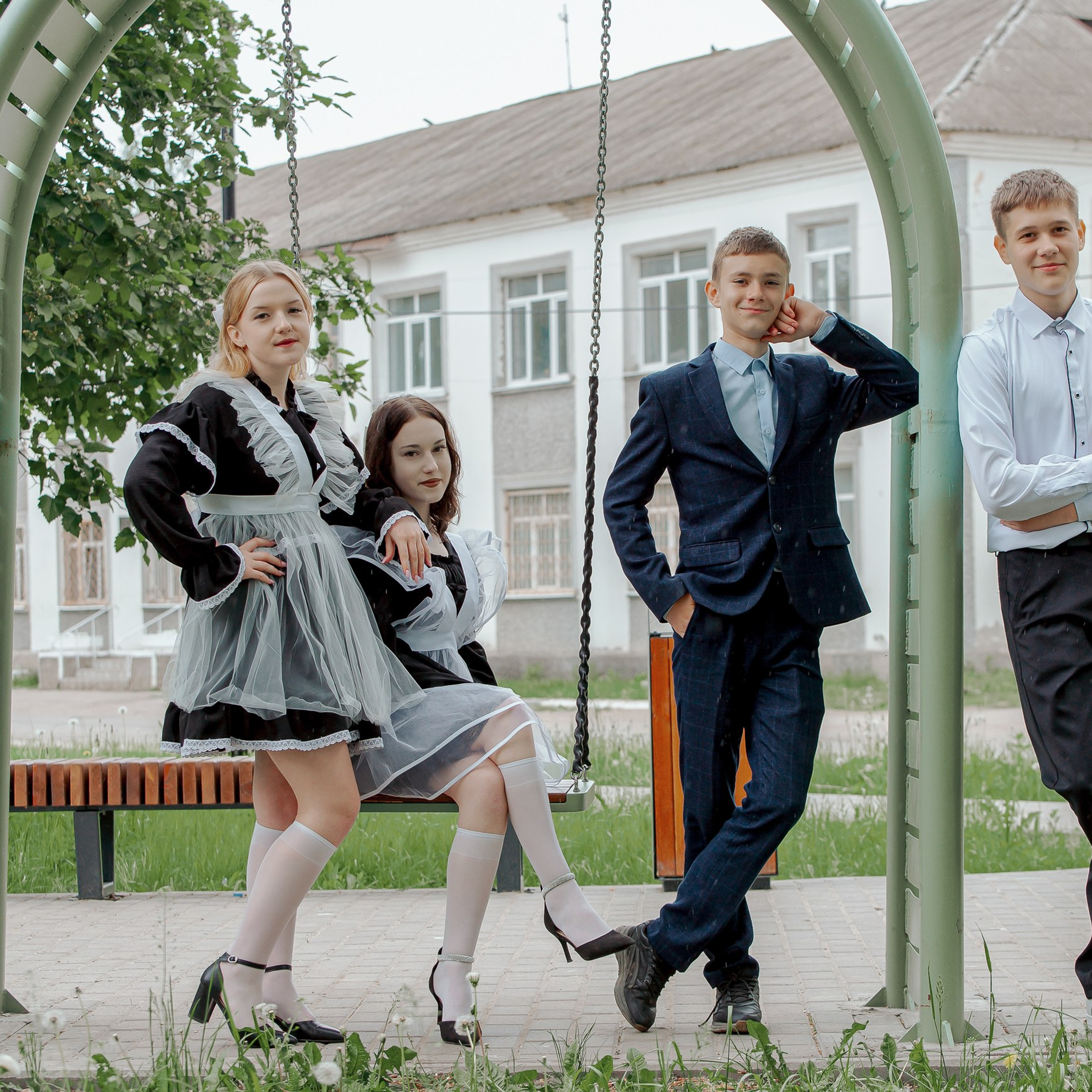 Фотосъемка для выпускного альбома в 9 классе. Фотограф Валерия Азамат — жизнь в каждом кадре