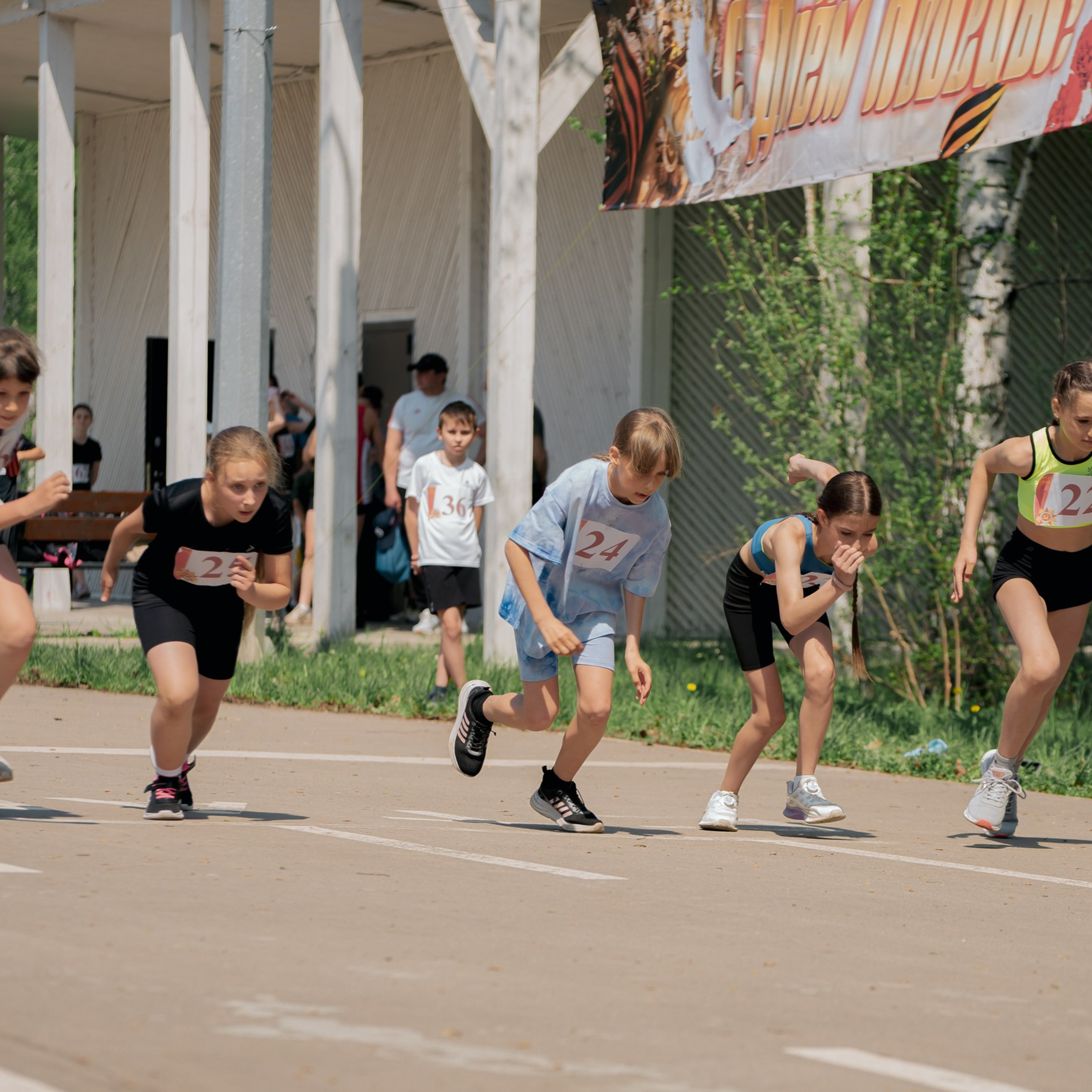 Легкоатлетический кросс, посвящённый Дню Победы. Фотограф Валерия Азамат — жизнь в каждом кадре