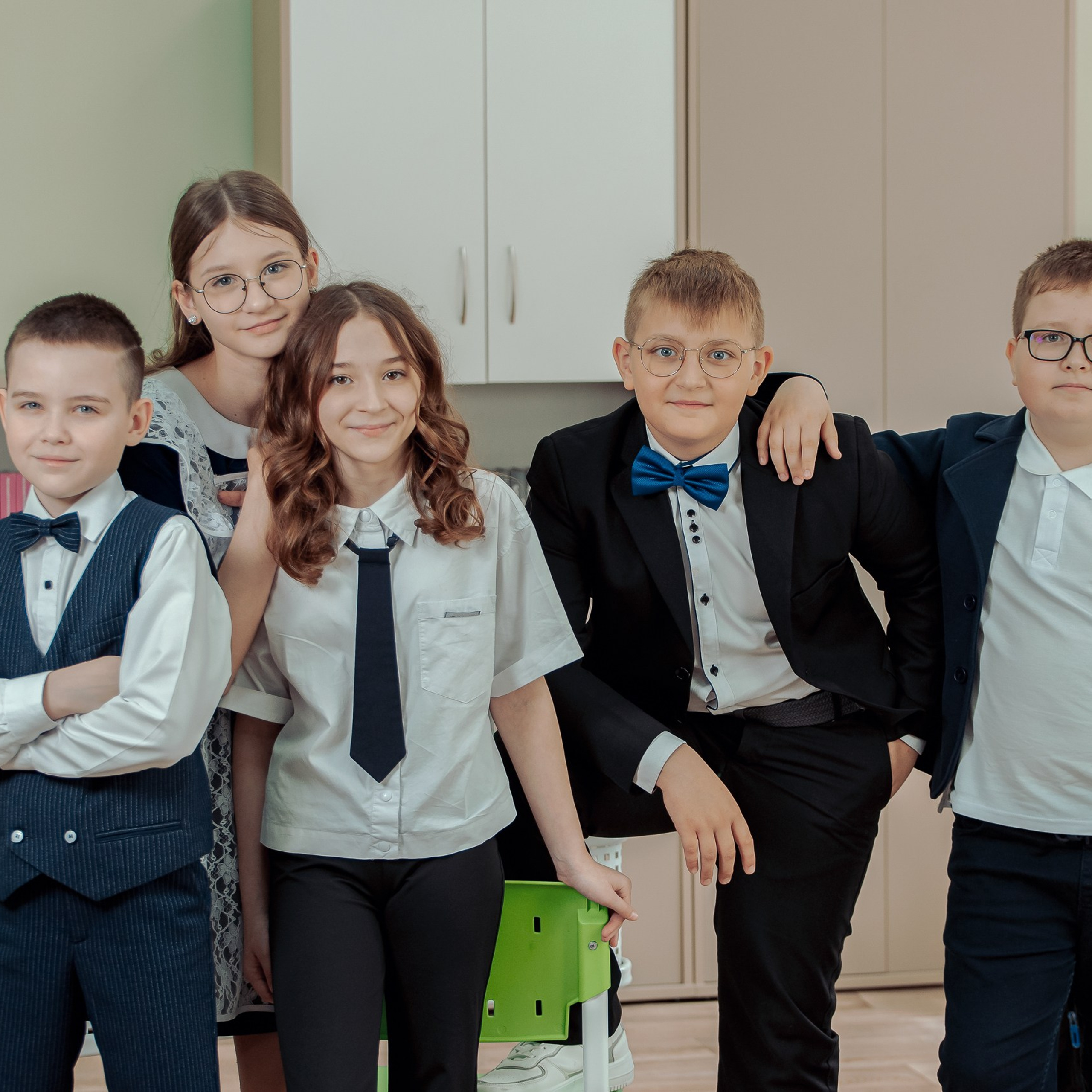 Фотосъемка в 4 классе для выпускного альбома. Фотограф Валерия Азамат — жизнь в каждом кадре