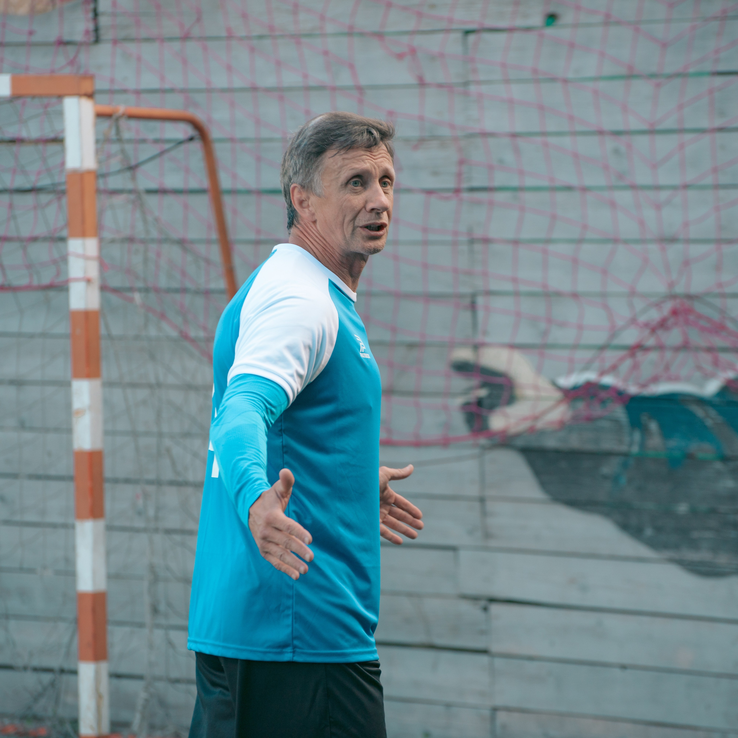 Товарищеский матч с ветеранами московского «Спартака» и «Динамо». Фотограф Валерия Азамат — жизнь в каждом кадре