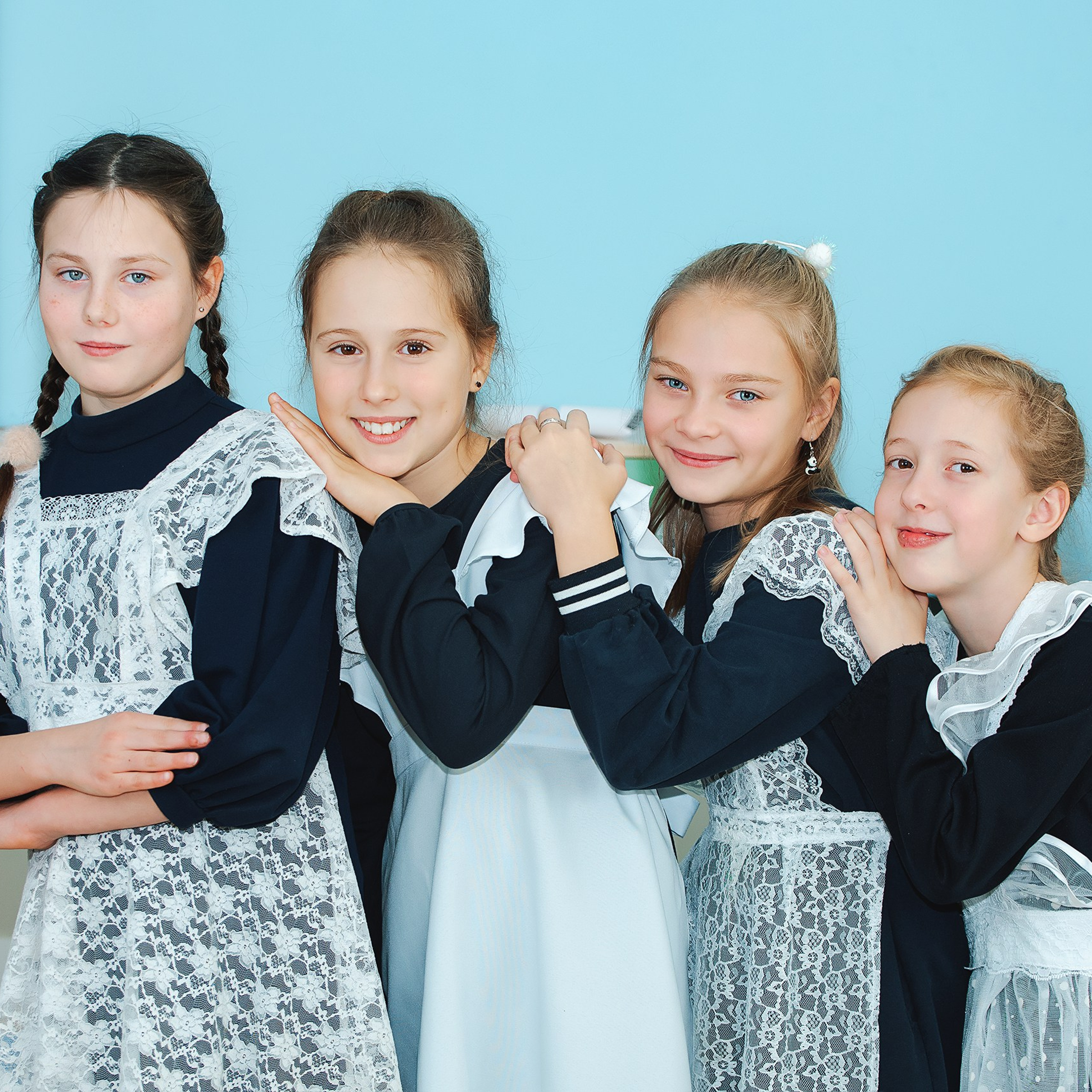 Фотосъемка для выпускников 4 класса. Фотограф Валерия Азамат — жизнь в каждом кадре