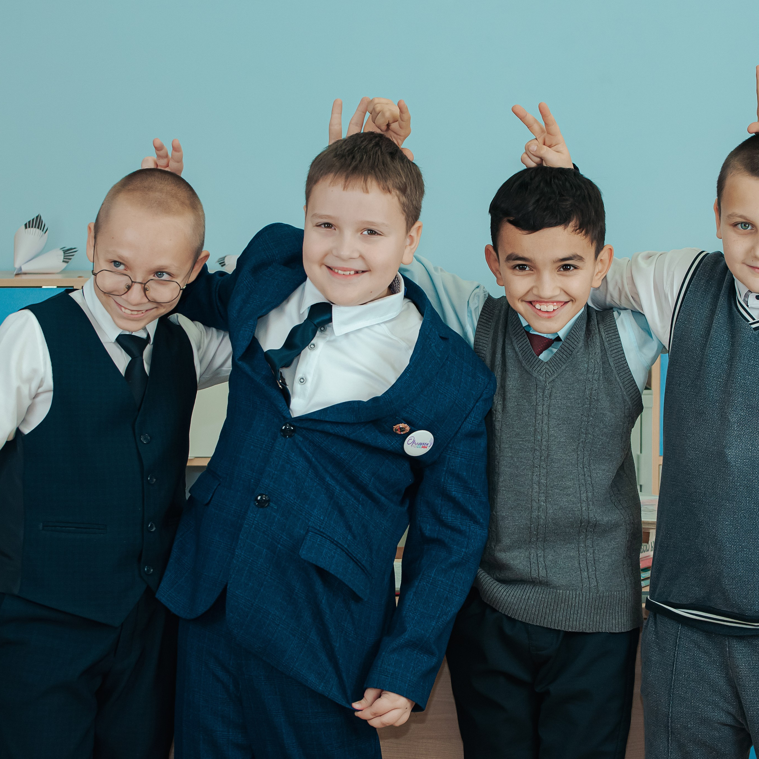 Фотосъемка для выпускников 4 класса. Фотограф Валерия Азамат — жизнь в каждом кадре